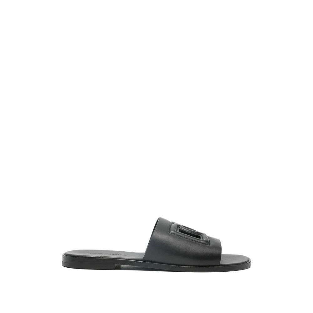 Dolce & Gabbana Dolce & Gabbana BLACK Sandals Size US 10 / EU 43 - 1 Thumbnail