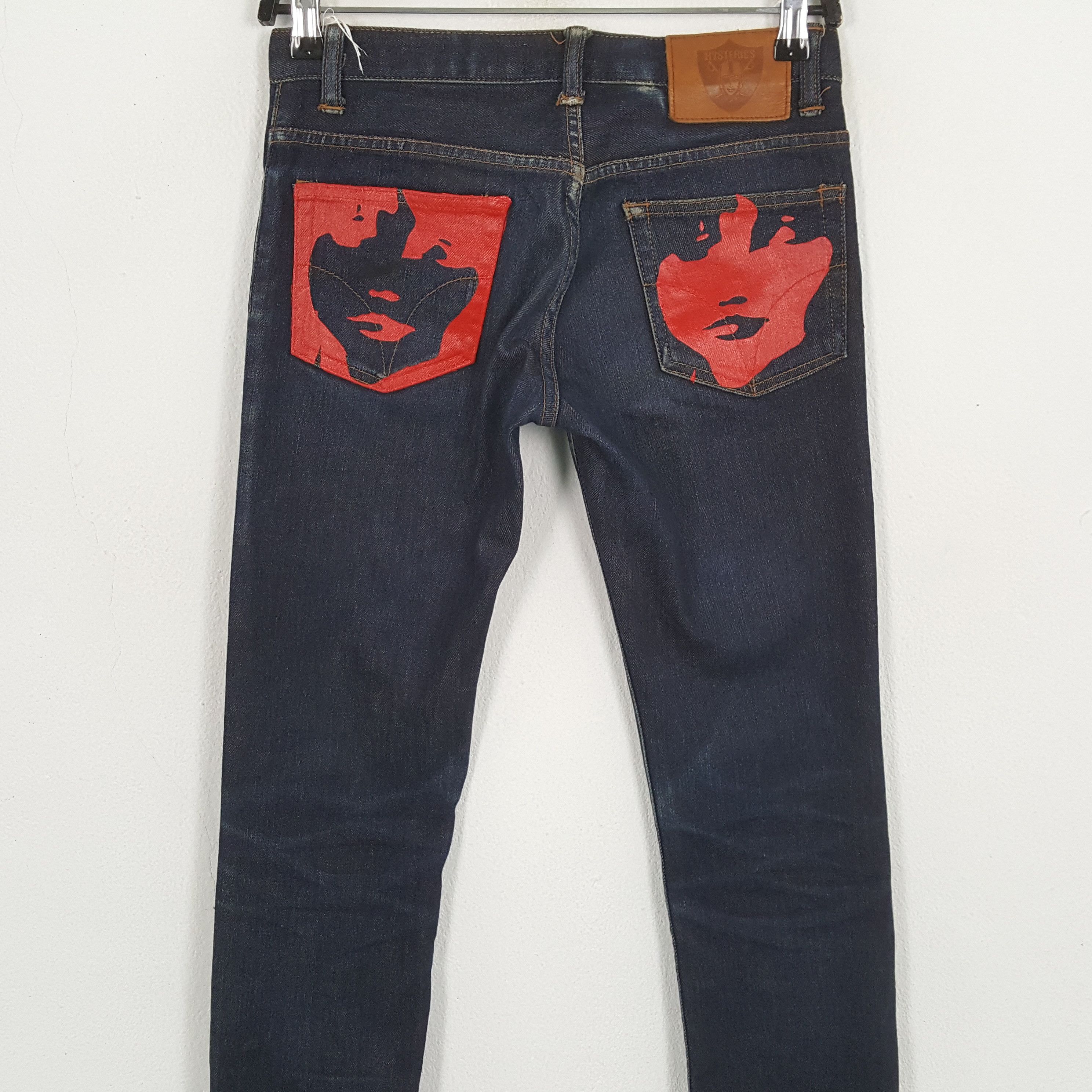 Hysteric Glamour × Japanese Brand × Vintage HYSTERIC GLAMOUR Japanese Brand Custom Art Jeans Size 27" / US 4 / IT 40 - 2 Thumbnail