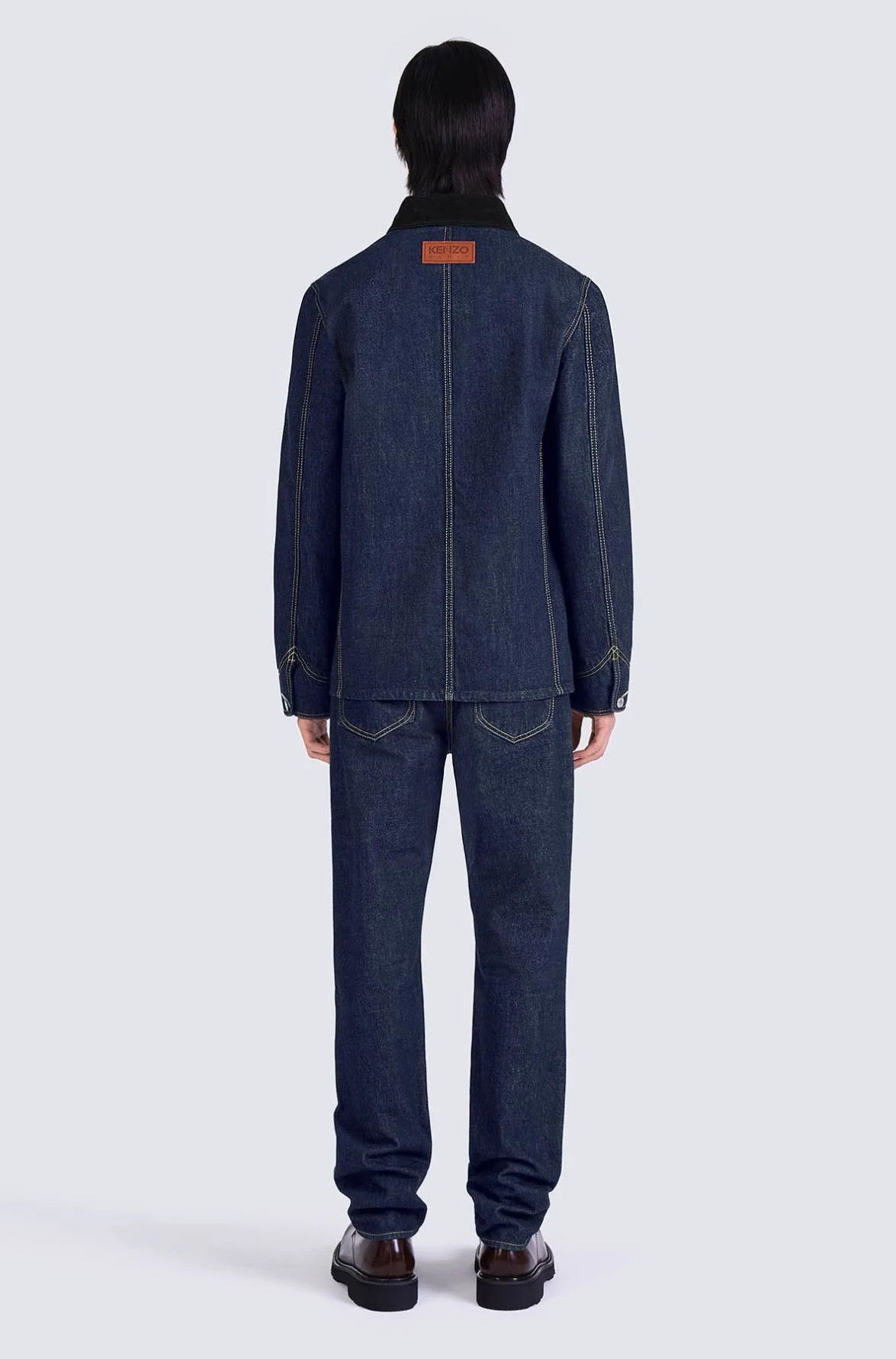 Kenzo o1mle0624 Poppy Workwear Denim Jacket in Multicolor Size US S / EU 44-46 / 1 - 4 Thumbnail