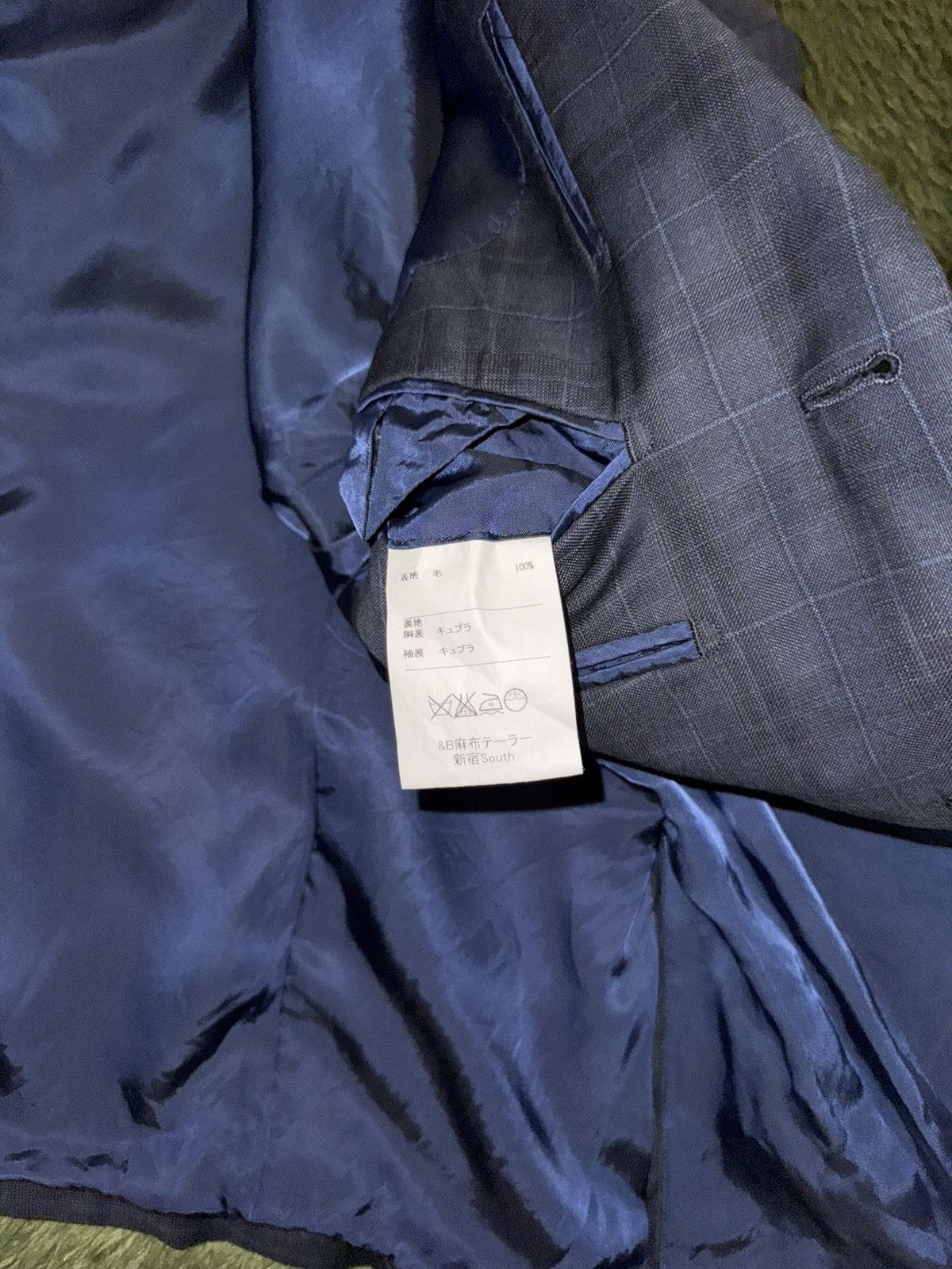 Loro Piana Loro Piana Fabric Japanese Tailor-Made Check Blazer Size 40S - 7 Thumbnail