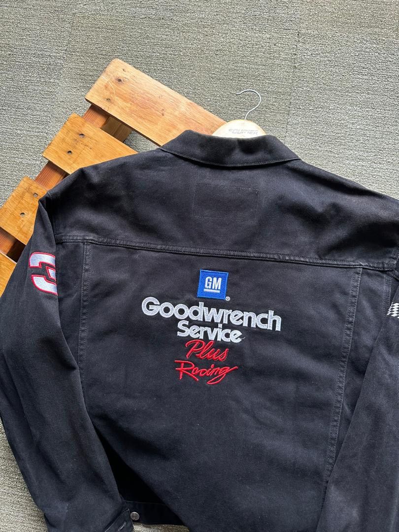 NASCAR × Vintage NASCAR DALE EARNHARDT DENIM JACKET Size US XL / EU 56 / 4 - 4 Thumbnail