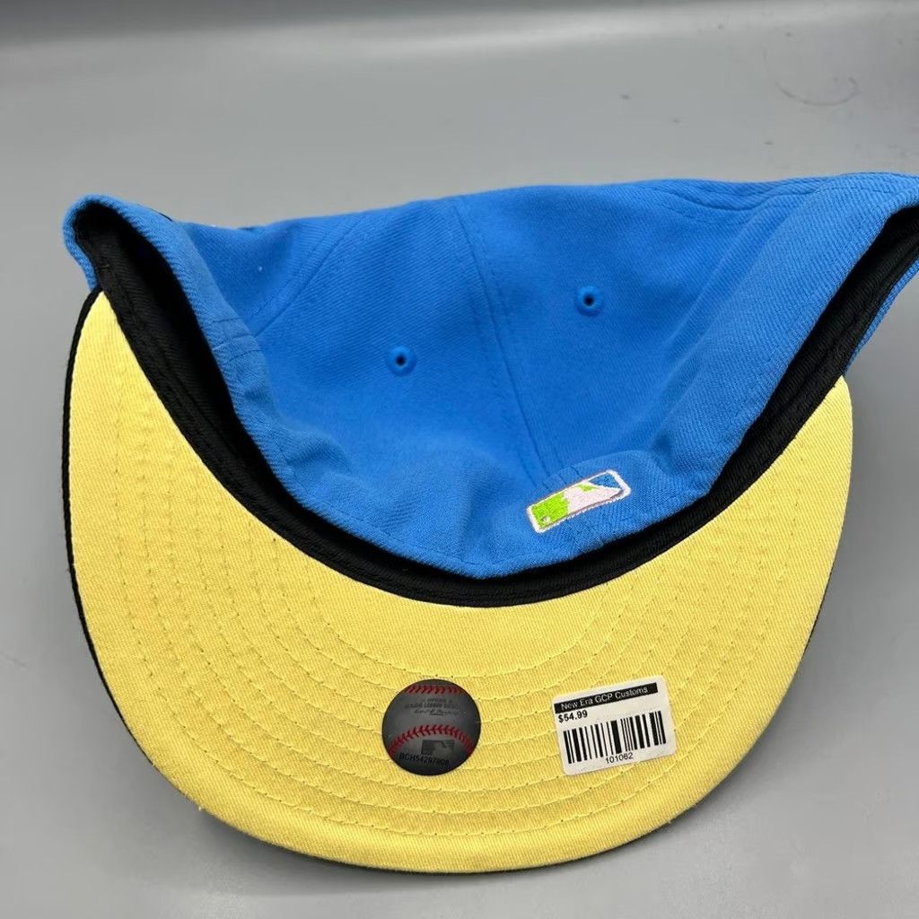 New Era Tampa Bay Rays Hat Men 7 5/8 59Fifty New Era Fitted Cap New Size ONE SIZE - 5 Thumbnail