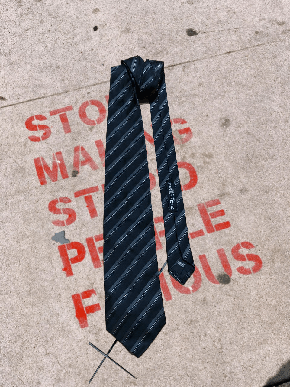 Dolce & Gabbana Dolce Gabbana Tie Necktie Italian Silk Vintage Size ONE SIZE - 1 Thumbnail