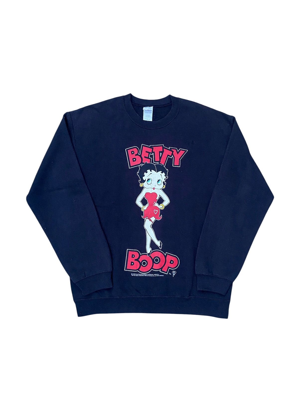 Vintage Vintage Betty Boop Sweatshirt Size US M / EU 48-50 / 2 - 1 Thumbnail