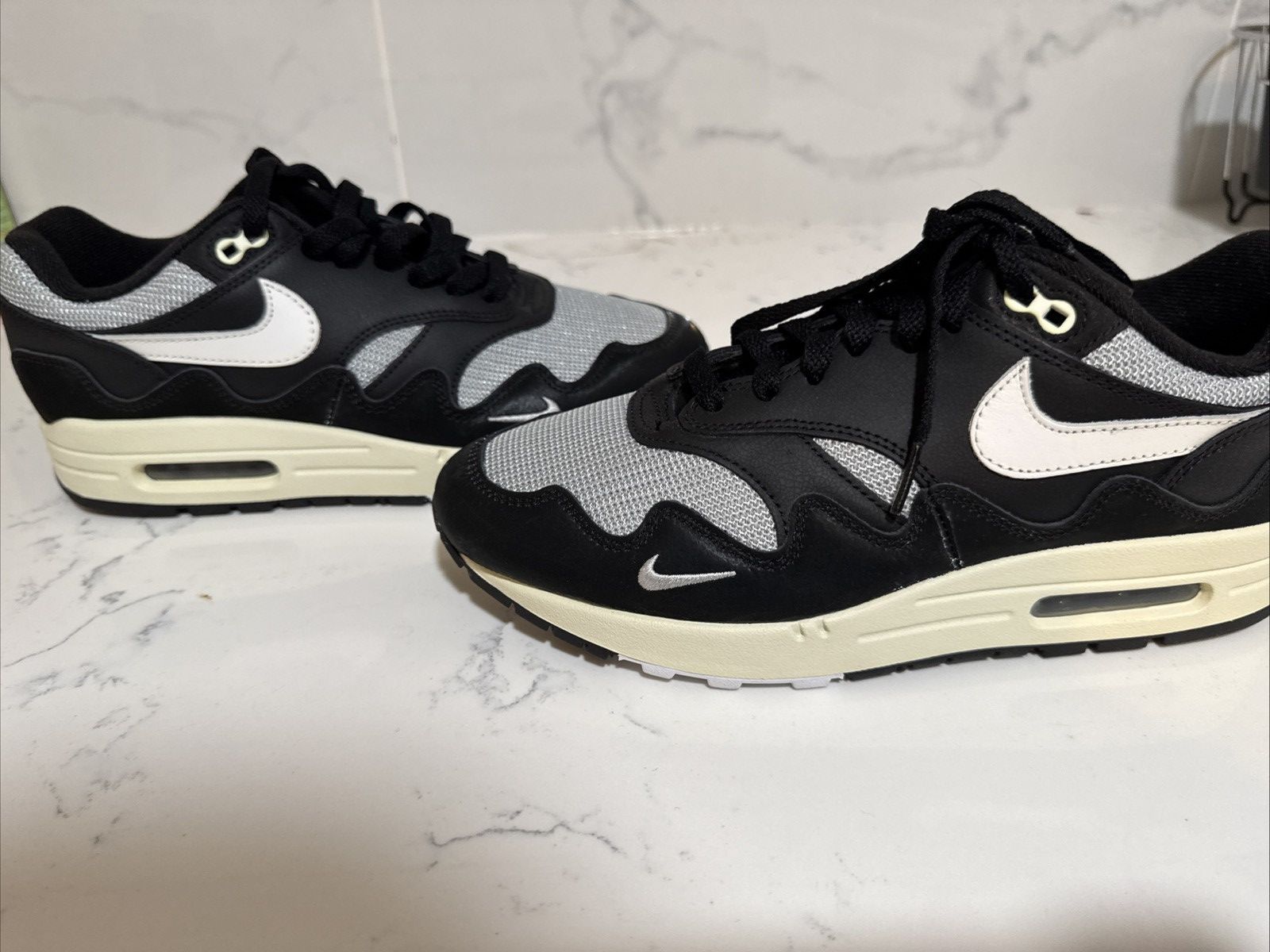 Nike × Patta Nike Air Max 1 Patta Waves Black Size US 8 / EU 41 - 3 Thumbnail