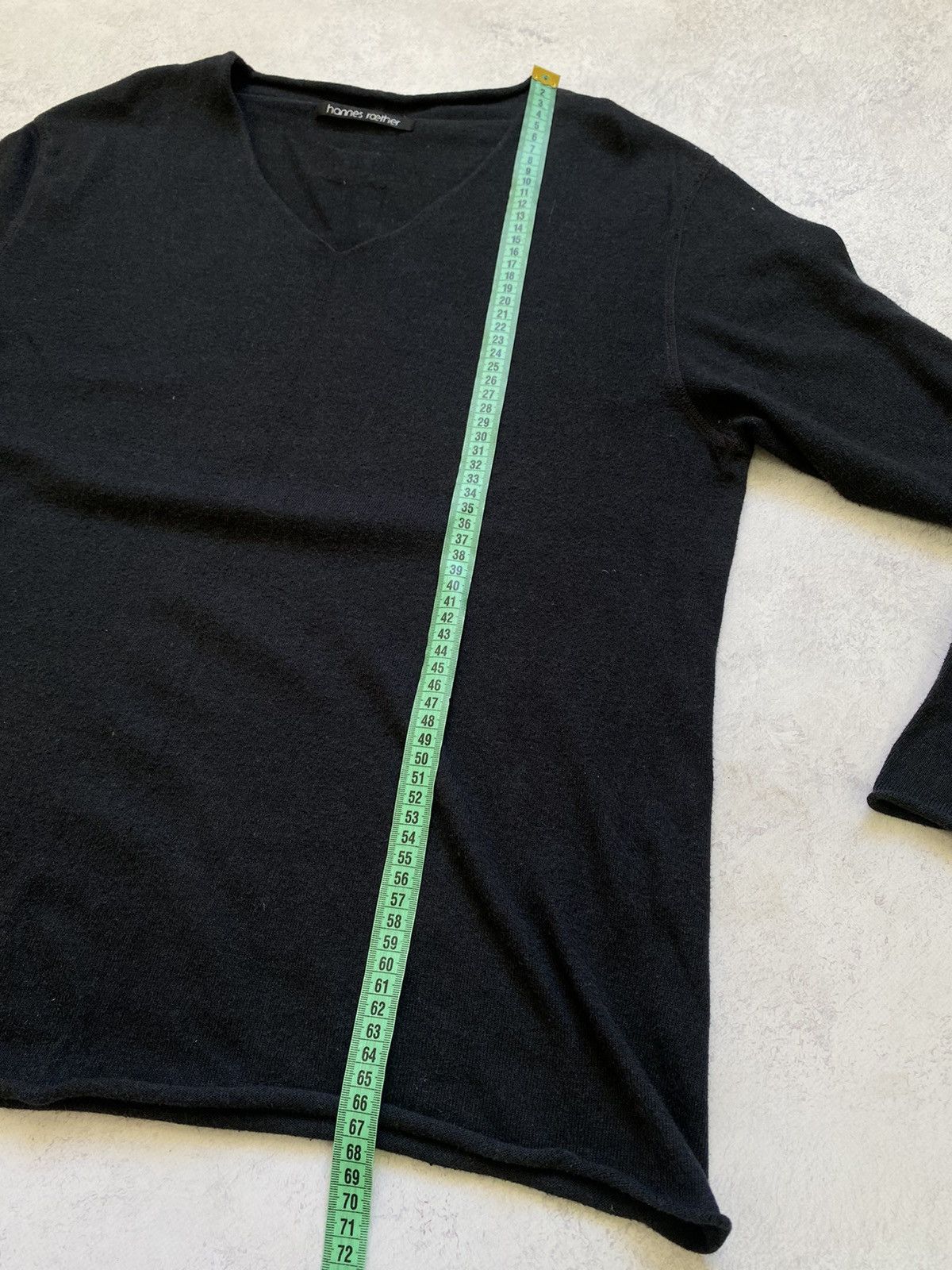 hannes roether Hannes Roether Black Avant Garde Long Sleeve Sweater Size XL Size XL / US 12-14 / IT 48-50 - 16 Thumbnail