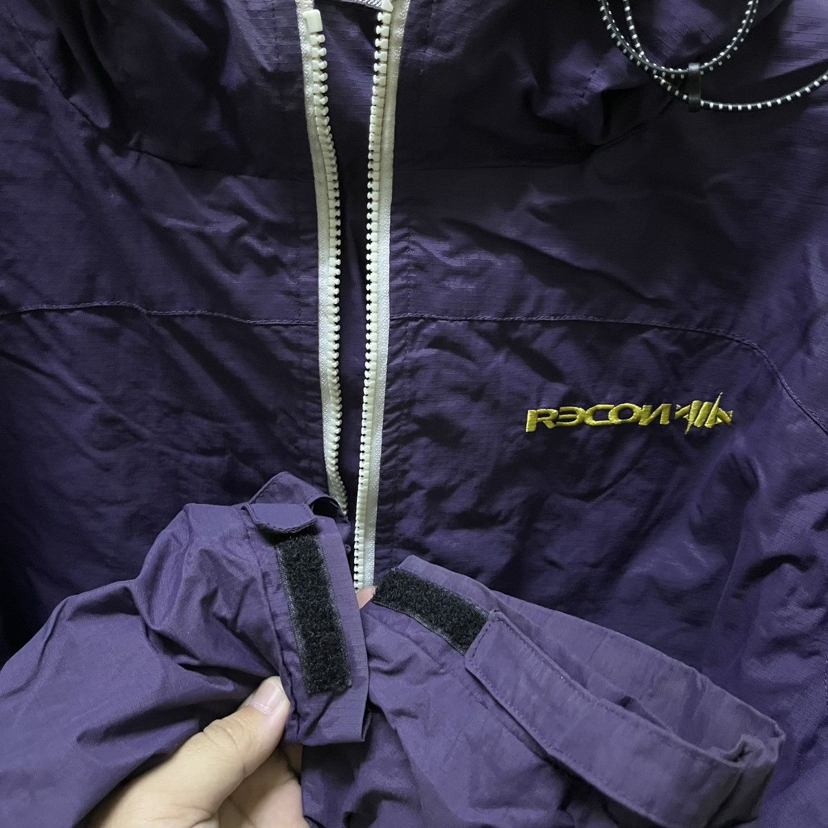Recon Distressed Vintage Recon X Futura Stash Zipper Jacket Size US L / EU 52-54 / 3 - 4 Thumbnail