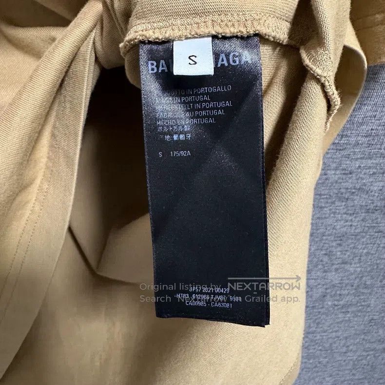 Balenciaga Balenciaga Double B Embroidery Short Sleeve Size S Size US S / EU 44-46 / 1 - 4 Thumbnail