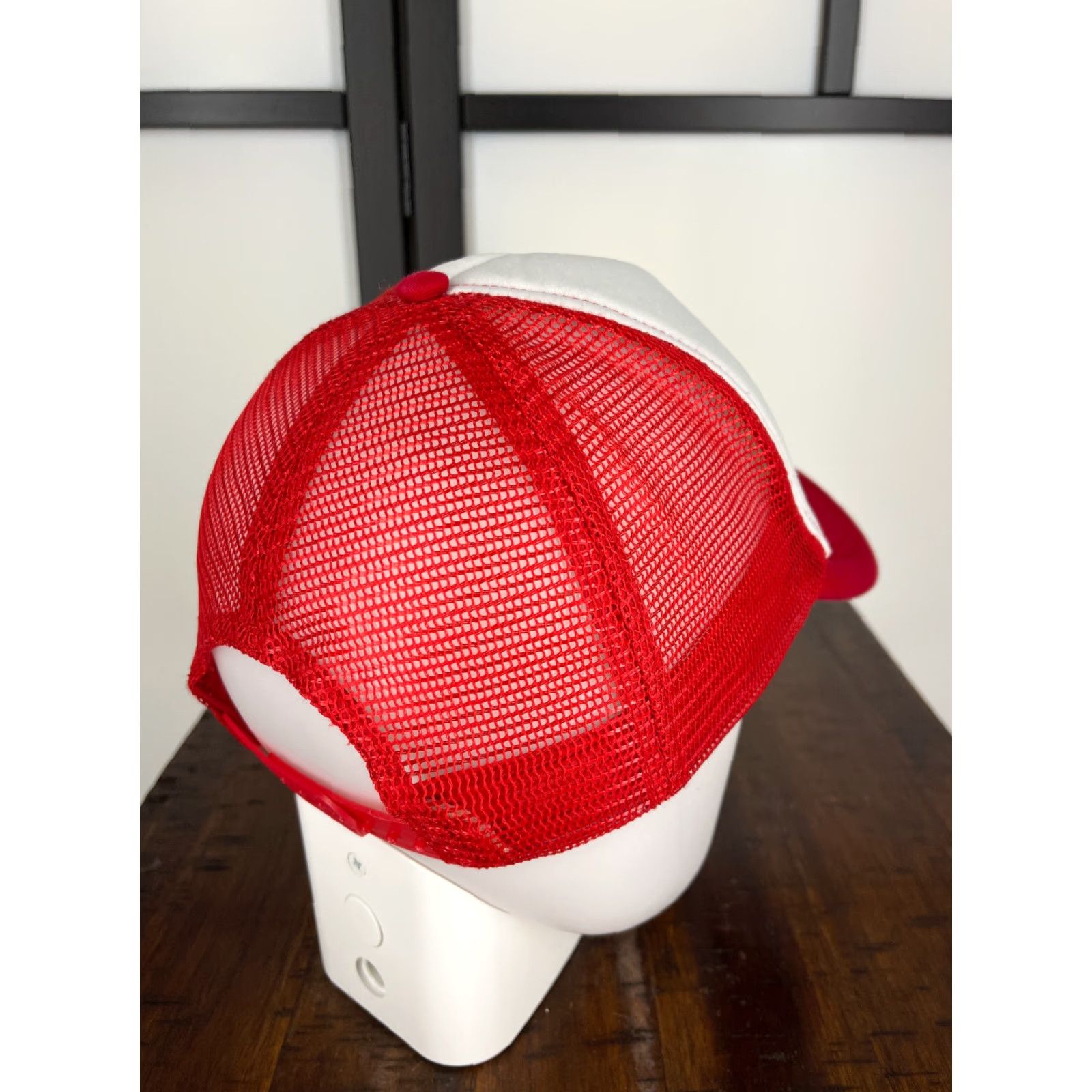 Vintage VINTAGE? Arizona Hat Cap Snap Back Adult One Size Red Trucker Polyester Western USA 1800 Size ONE SIZE - 7 Thumbnail