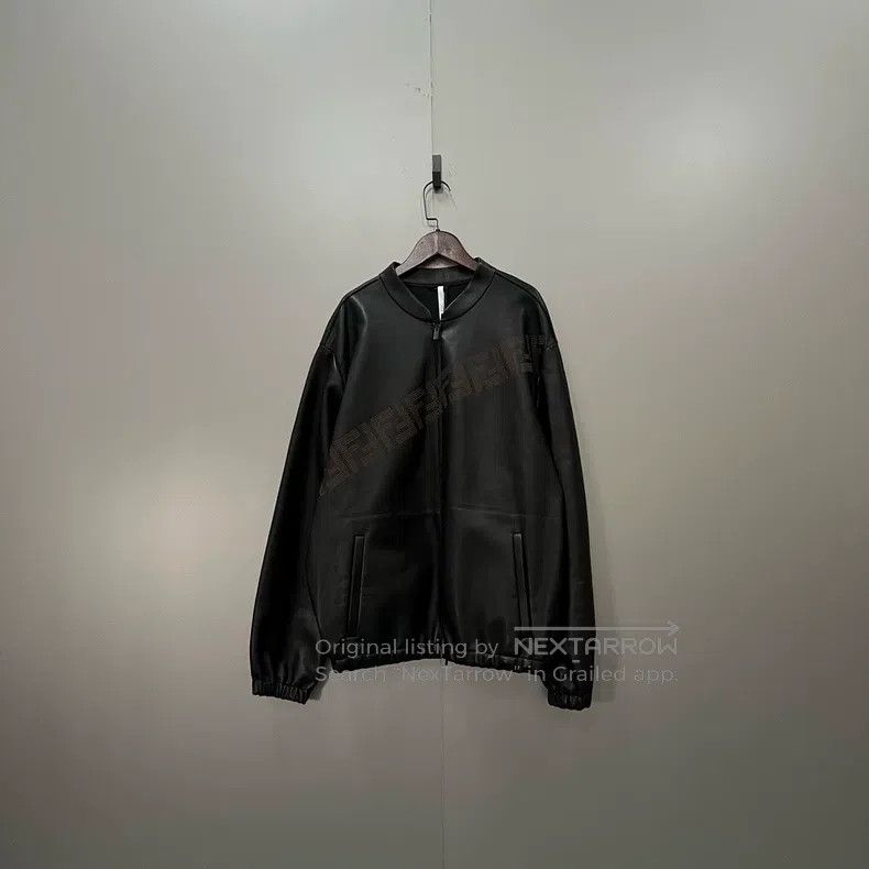 Fendi Fendi Black Double F Logo Leather Jacket Size US L / EU 52-54 / 3 - 1 Thumbnail