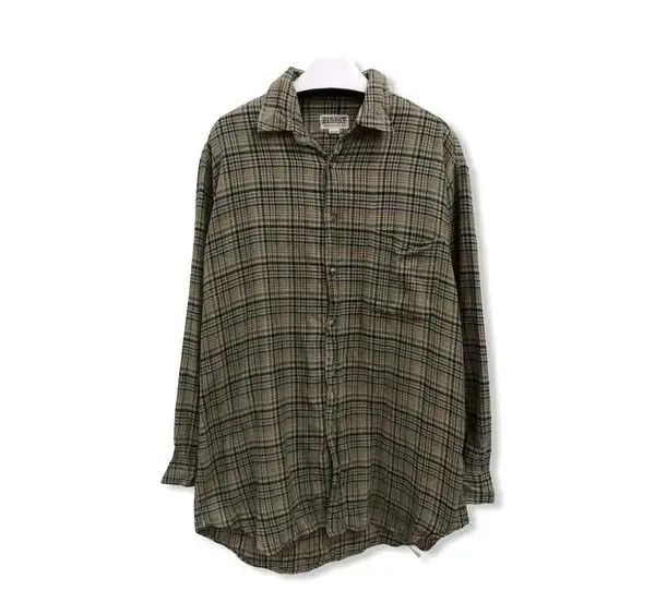 Flannel × Vintage Vintage Finest Plaid Tartan Flannel Shirt 👕 Size US M / EU 48-50 / 2 - 1 Thumbnail