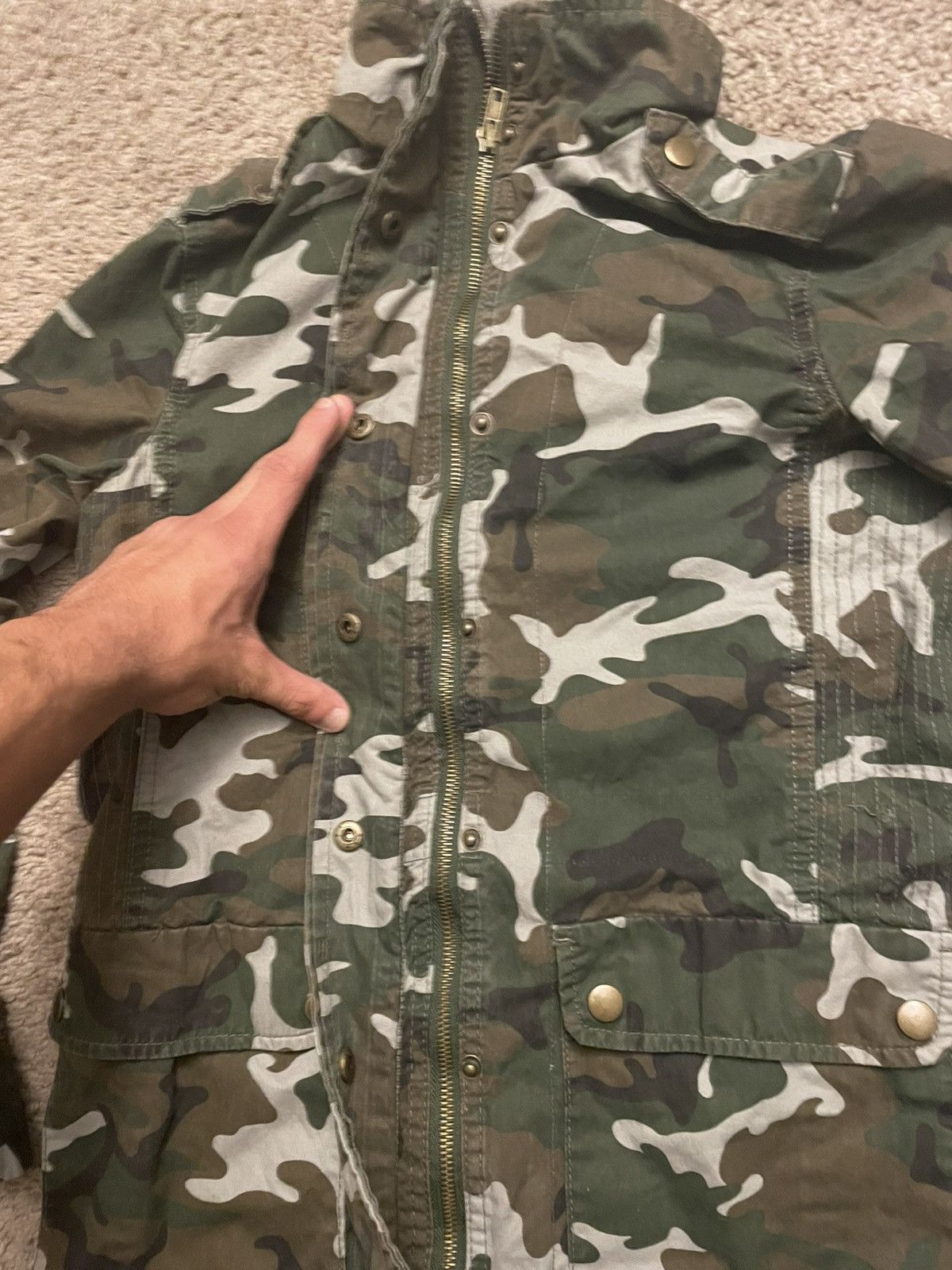 Other Green and white camp jacket Size S / US 4 / IT 40 - 4 Thumbnail