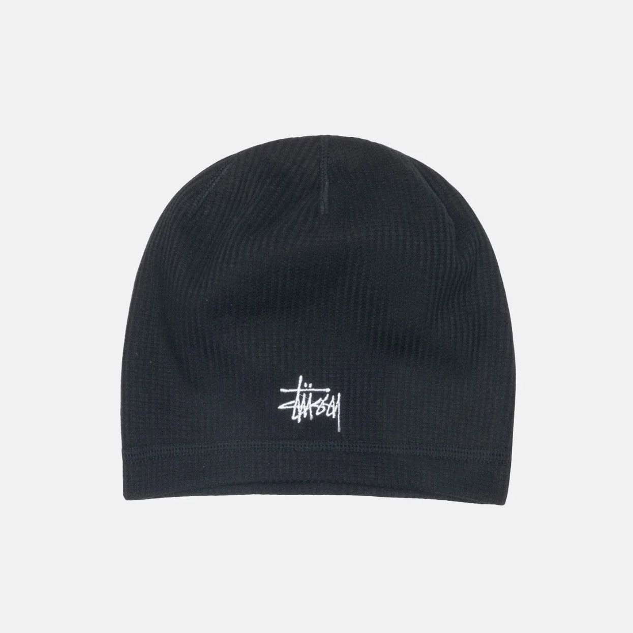 Stussy Stussy Skullcap Waffle Beanie Black Deadstock Size ONE SIZE - 1 Thumbnail