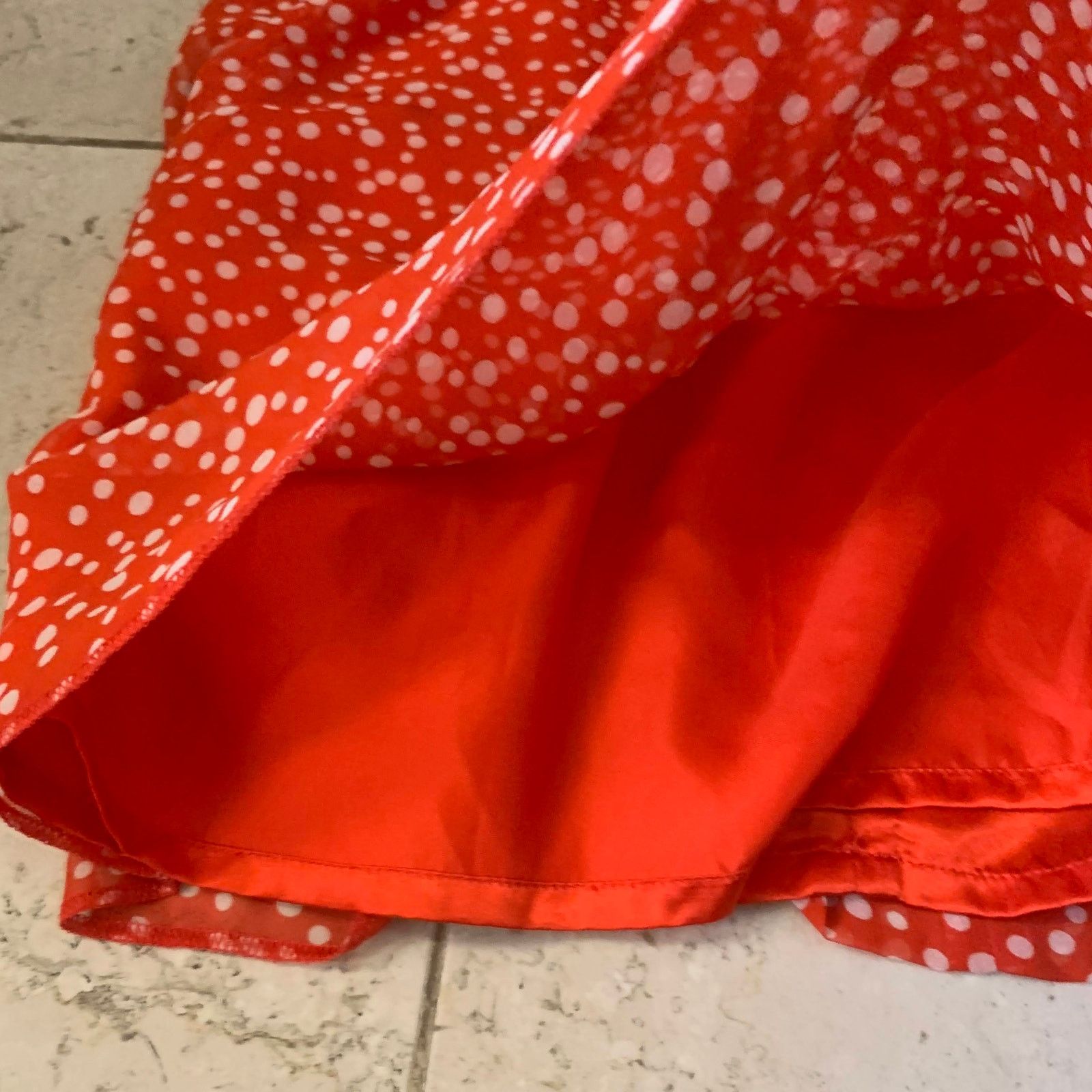 Anthropologie Anthropologie Hi There Karen Walker 6 Dress Red Polka Dot Size M / US 6-8 / IT 42-44 - 8 Thumbnail