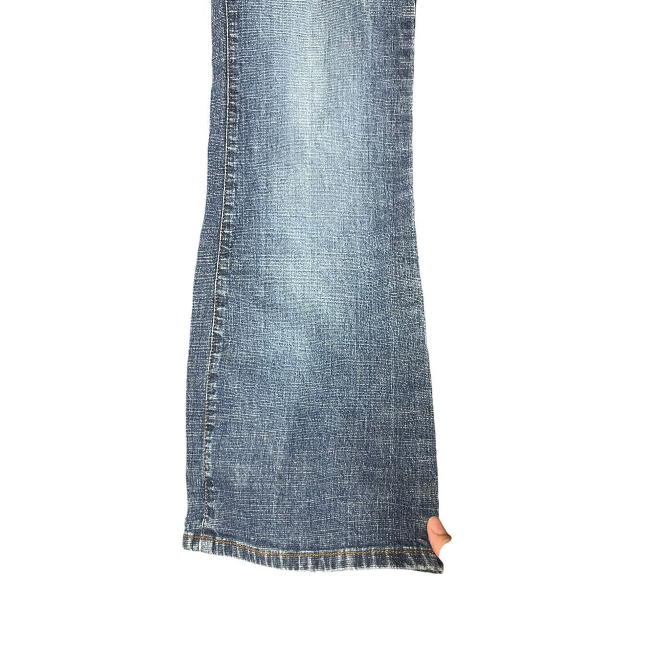 Other Vintage Zana Di Y2K Flare Jeans Size 11￼ Size 32" / US 10 / IT 46 - 4 Thumbnail