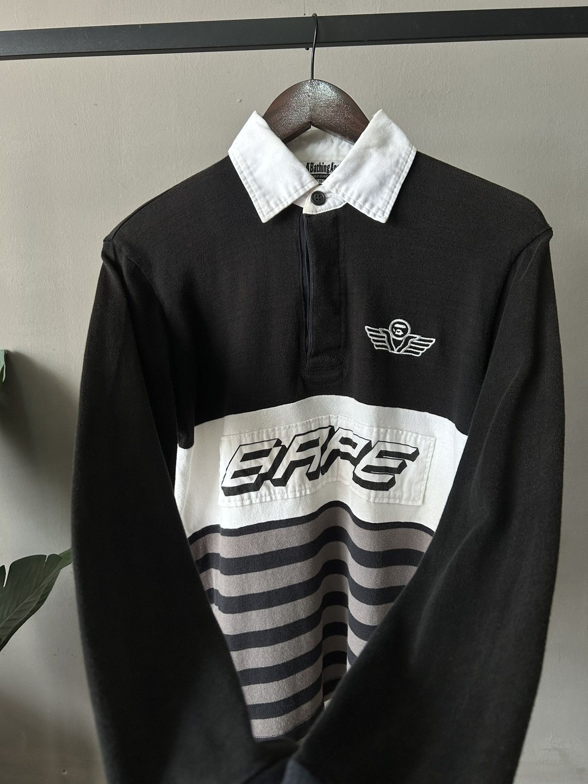 Bape Bape Japan Polo Rugby 🏉 Size US S / EU 44-46 / 1 - 3 Thumbnail