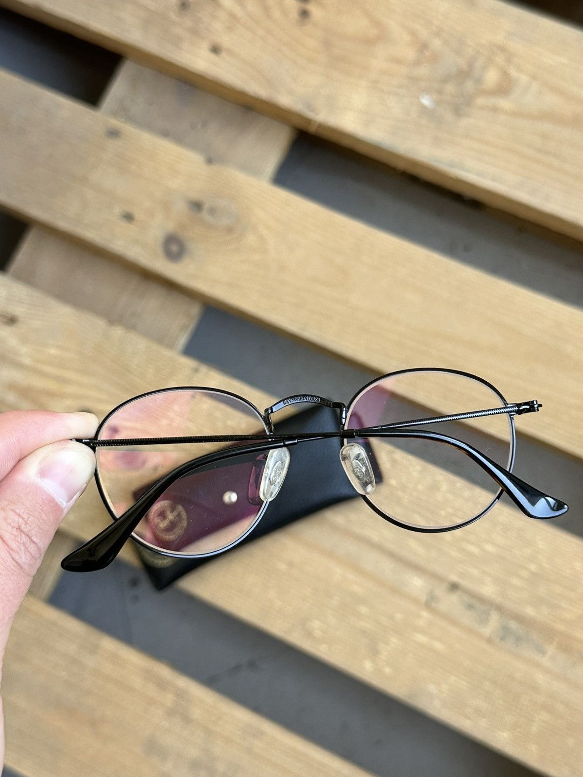 Ray Ban Black Frame 4721 Glasses with Case