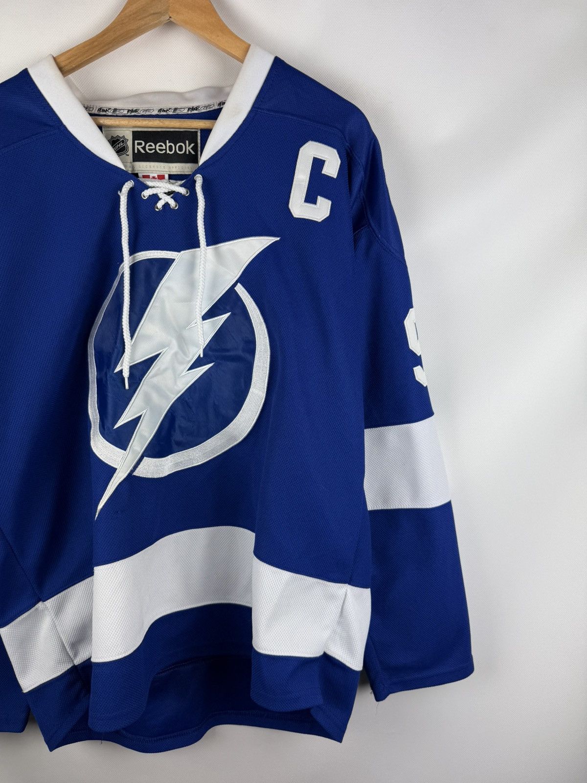 Reebok Reebok Tampa Bay Lightning #91 Stamkos NHL Hockey Jersey Size US M / EU 48-50 / 2 - 4 Thumbnail