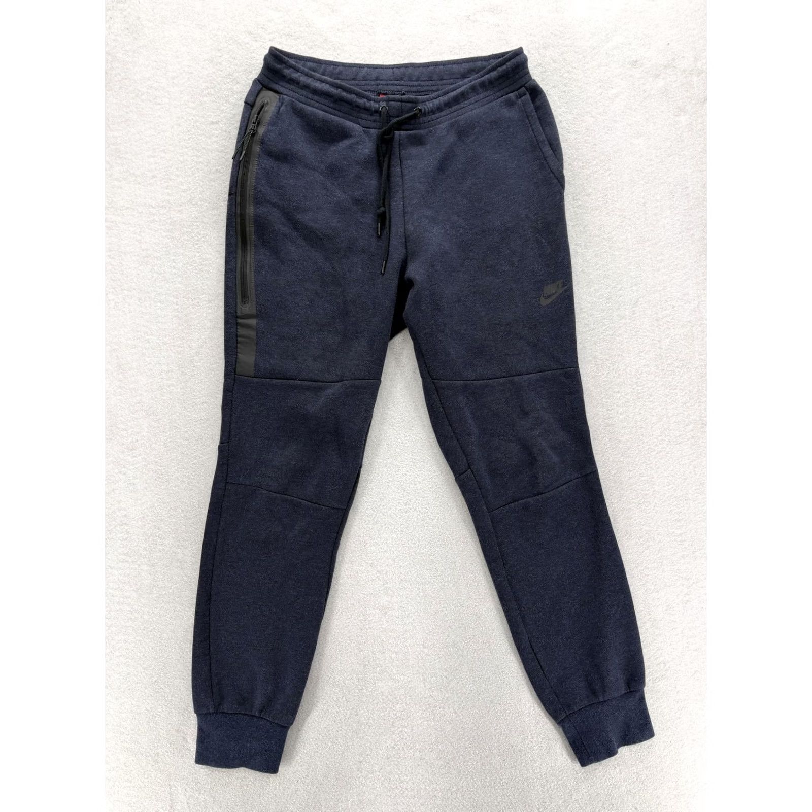 Nike Nike Tech Fleece Pants Mens M Blue Jogger Zip Pocket Athletic Gym Training Size US 31 - 2 Thumbnail