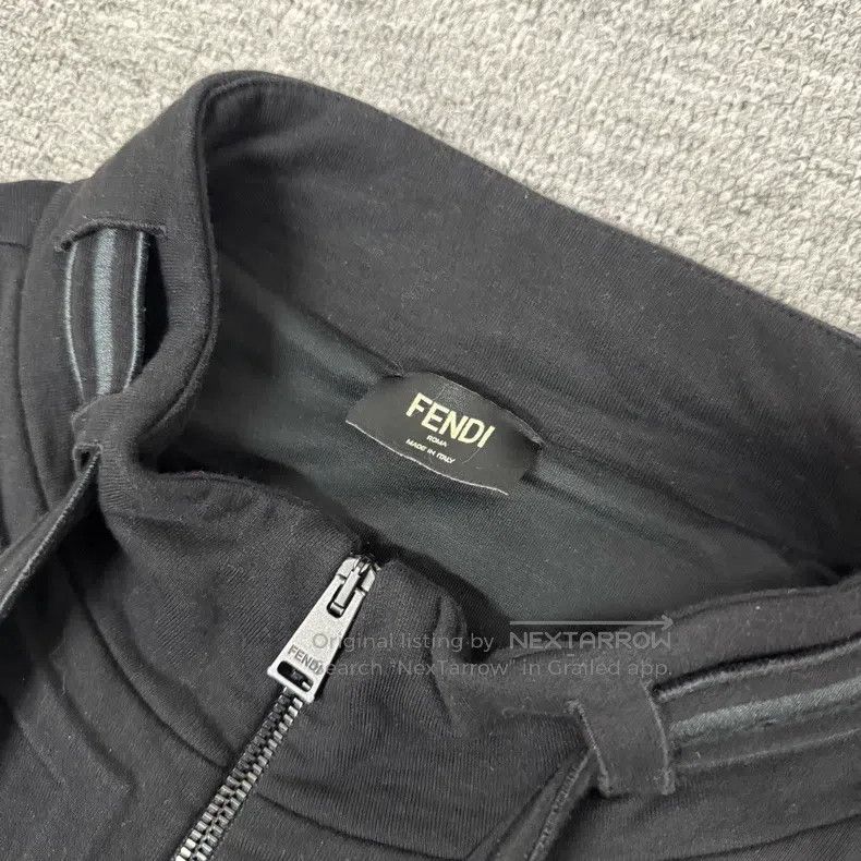Fendi Fendi Back embossed letter logo casual zipper jacket Size US L / EU 52-54 / 3 - 5 Thumbnail