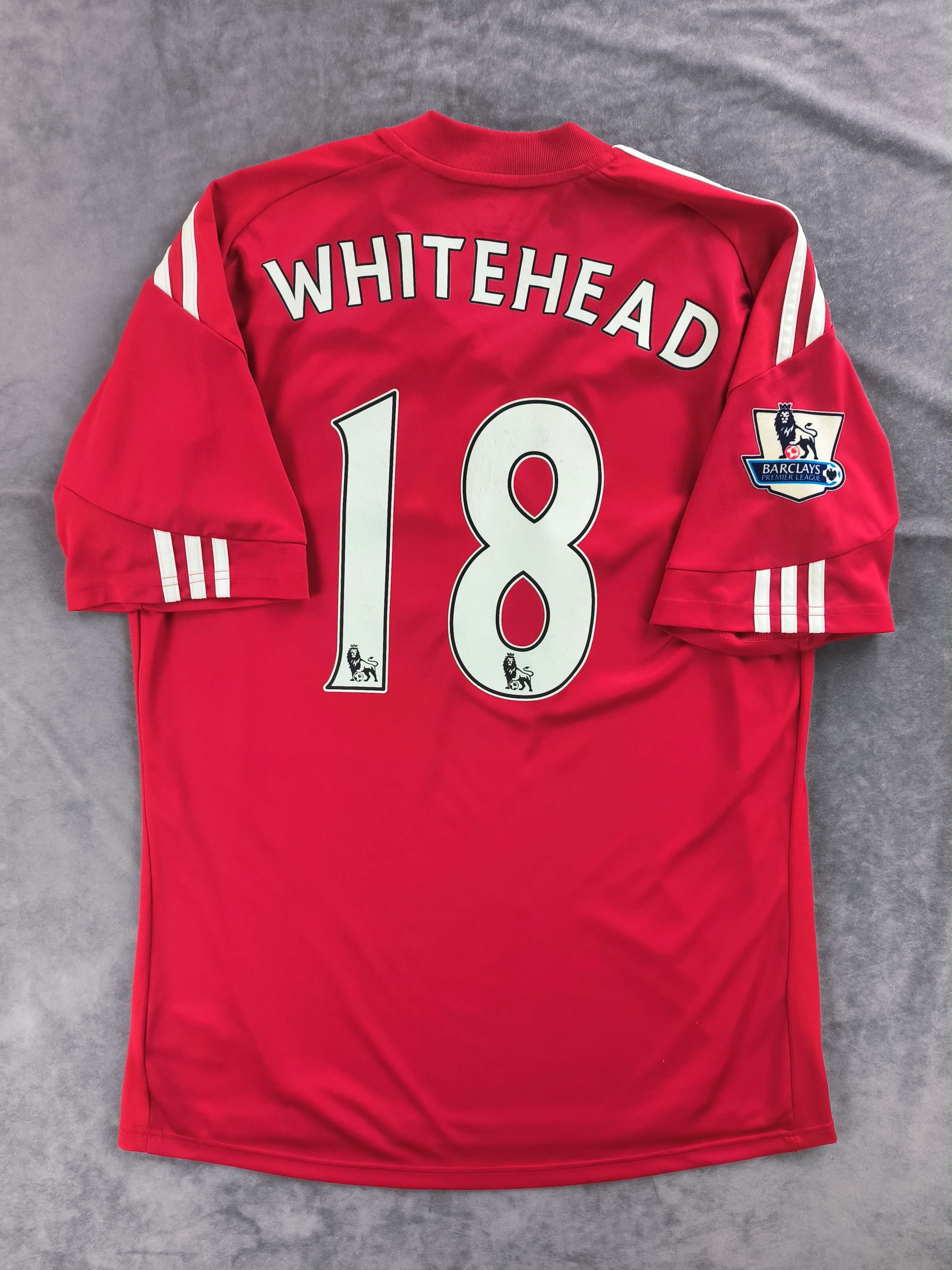Adidas Stoke City 2010-11 Adidas home Whitehead football jersey L Size US L / EU 52-54 / 3 - 1 Thumbnail