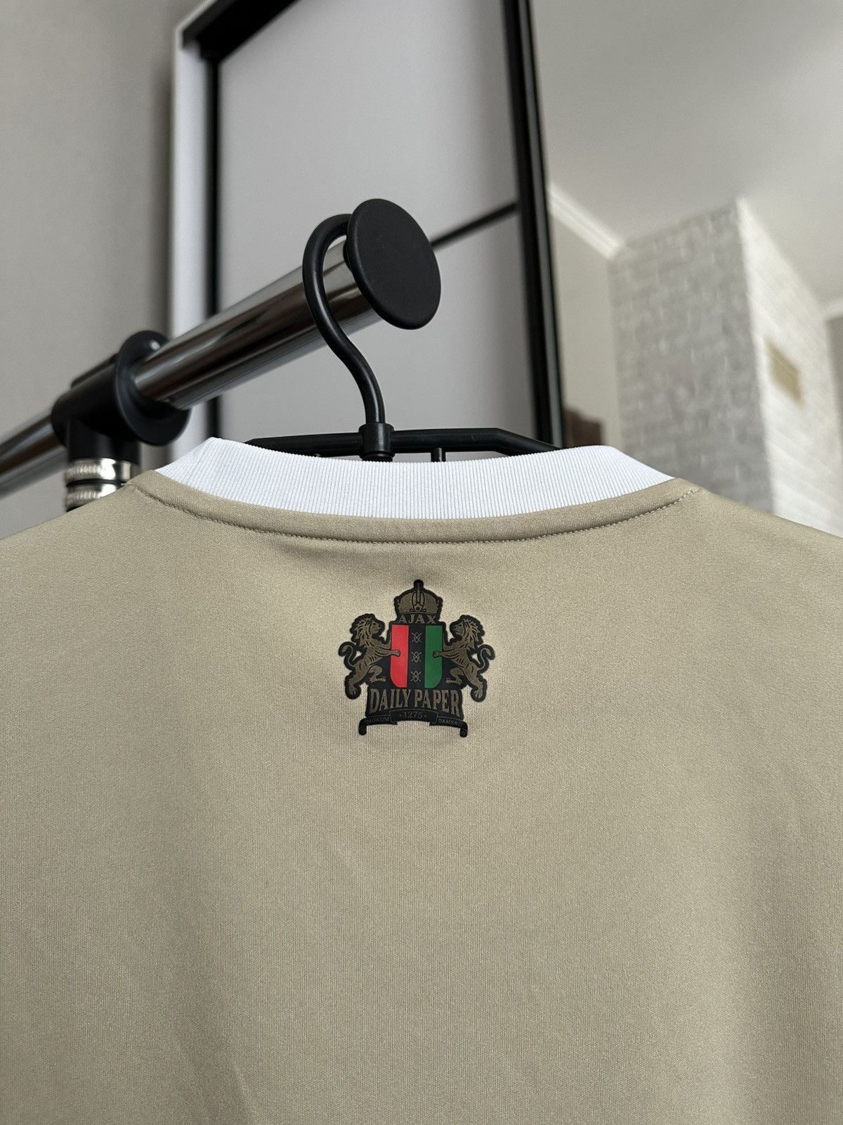 Adidas 2022/2023 Ajax Amsterdam Daily Paper Soccer Jersey T-Shirt Size US M / EU 48-50 / 2 - 7 Thumbnail