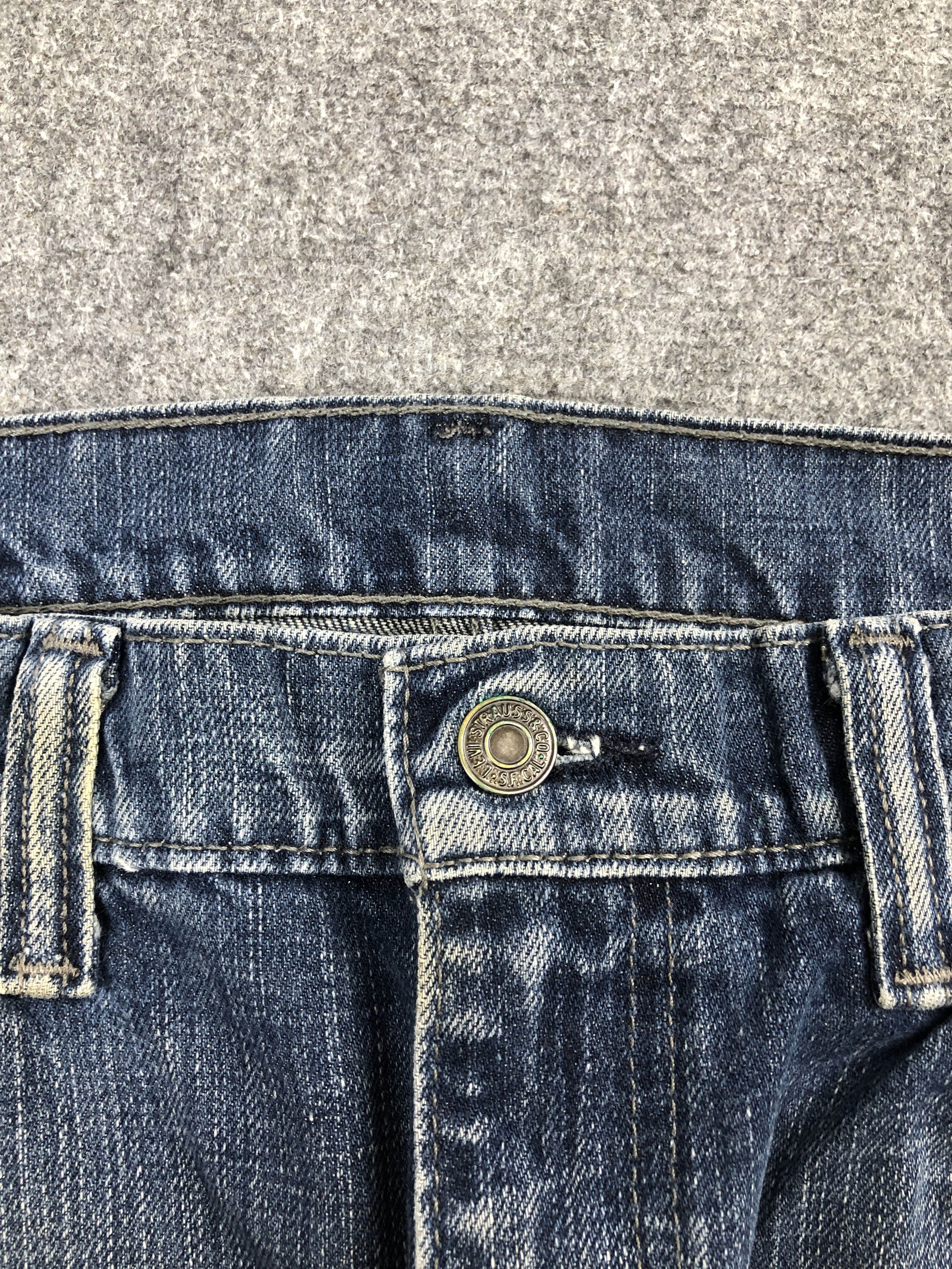 Levi's Distressed Vintage Levis 511 Blue Jeans DP2445 Size US 33 - 13 Thumbnail