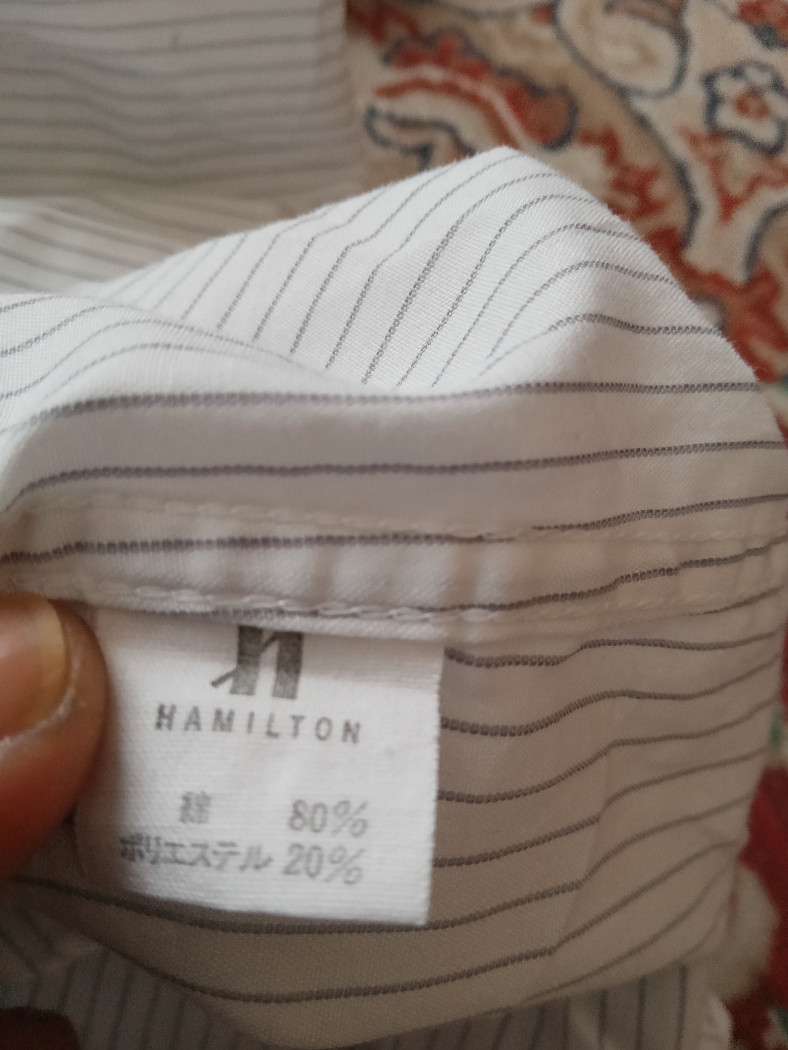 Hamilton × Issey Miyake Issey Miyake x Hamilton Button up stripe Shirt Size US M / EU 48-50 / 2 - 4 Thumbnail