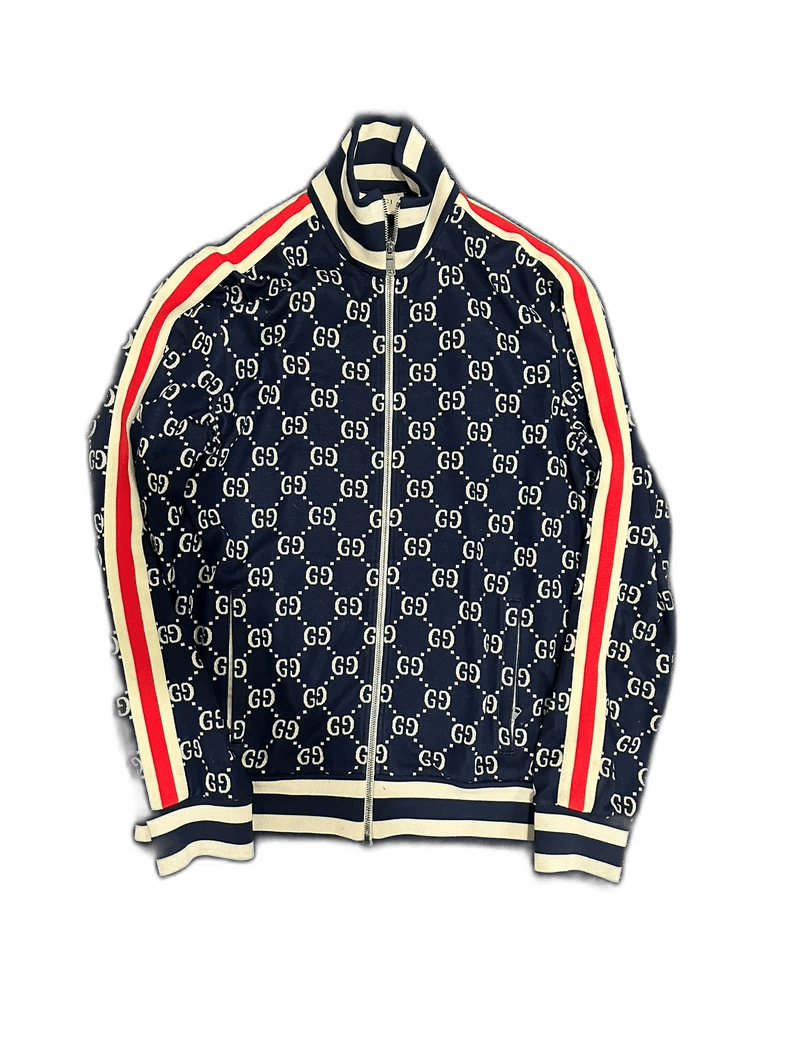 Gucci Gucci Red Blue Logo Jacket XXL Rare Size Size US XXL / EU 58 / 5 - 1 Thumbnail