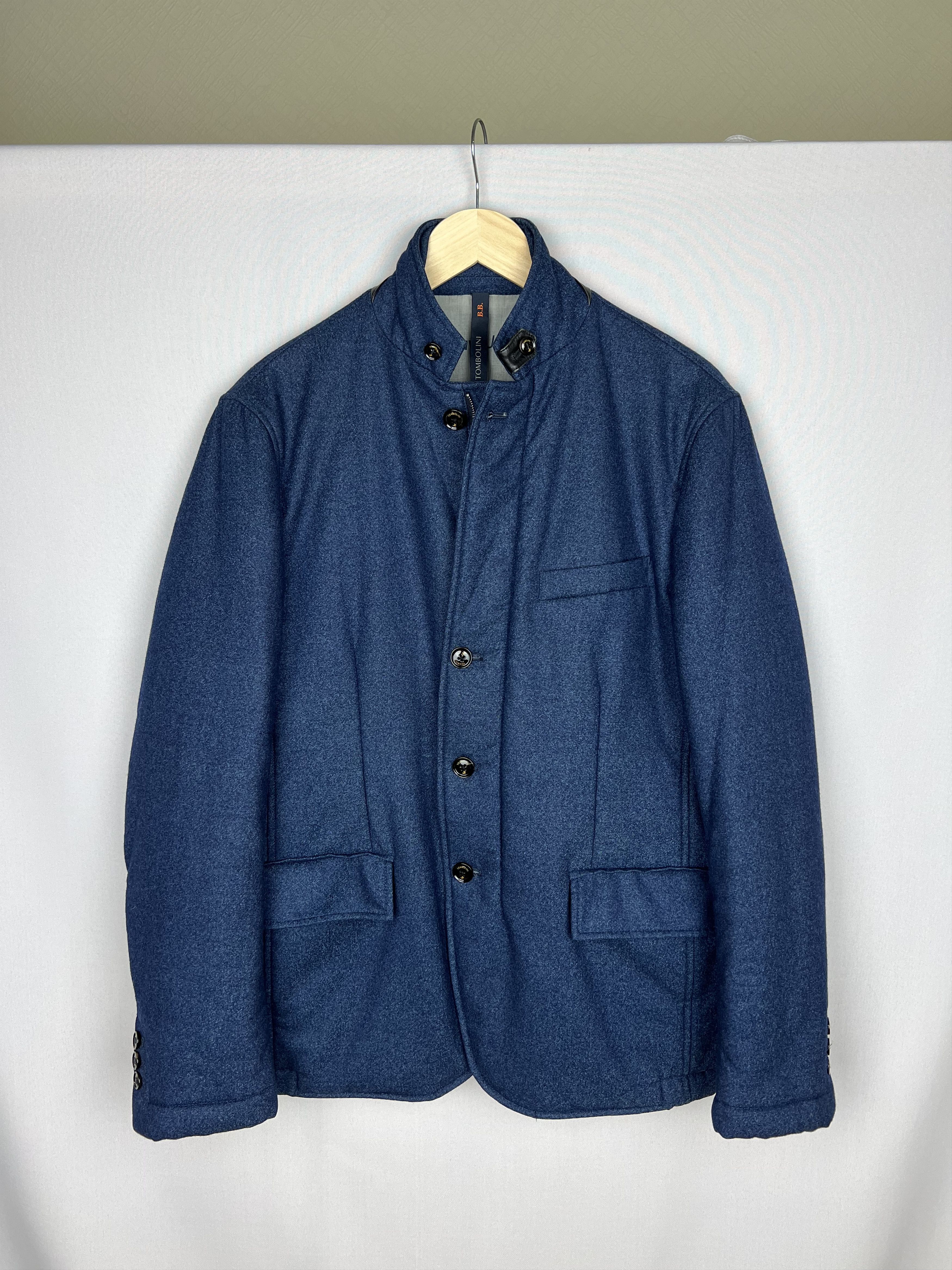 Tombolini x Vitale Barberis Pure Wool Insulated Blazer-Type Jacket Size US L / EU 52-54 / 3 - 2 Thumbnail