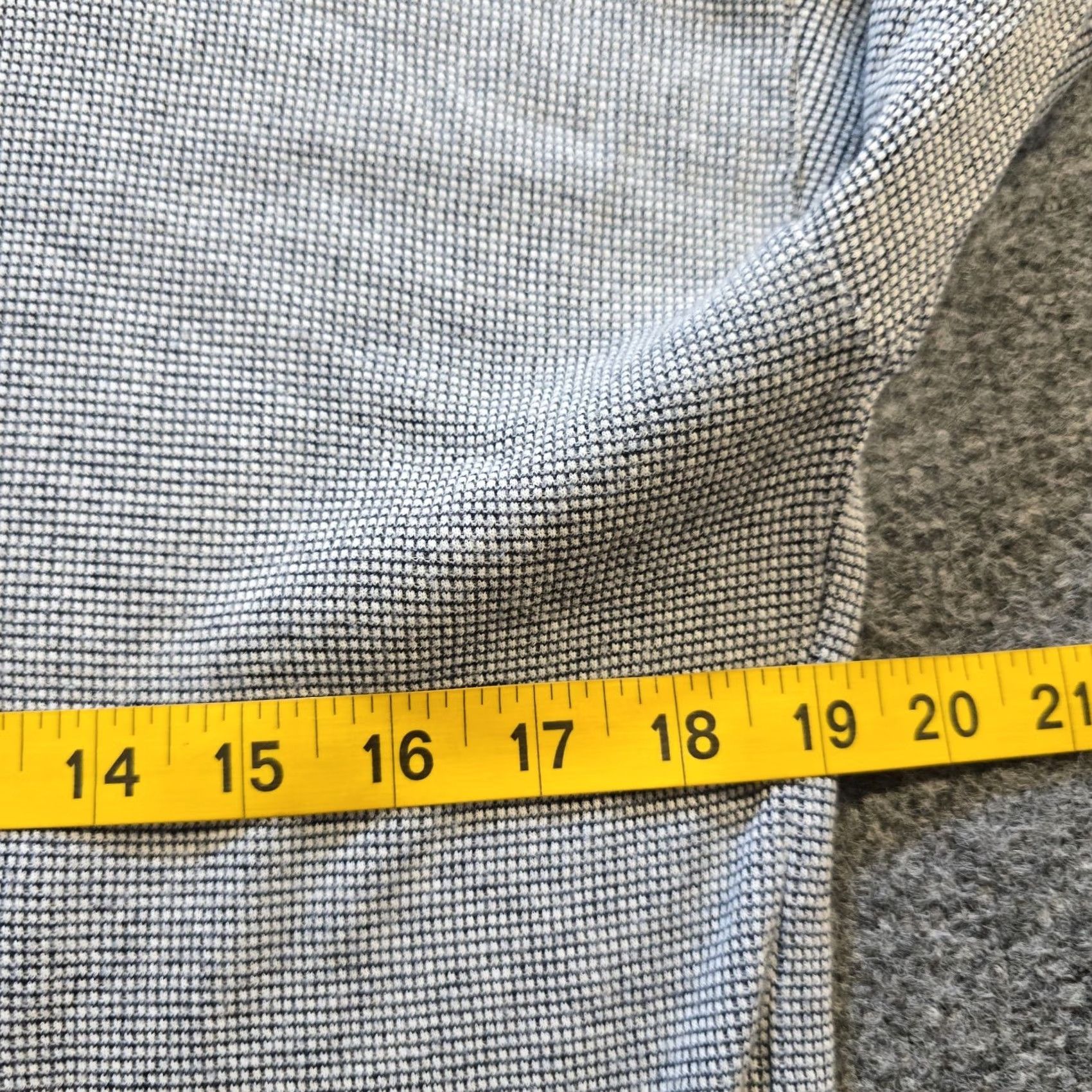 Vintage LL Bean Shirt Men Size Small Blue Thermal Hooded Stripe T-Shirt Casual Mini Waffle Print Classic Knit, Regular Fit, Cotton, Long Sleeve, Blue, 2020s Size US S / EU 44-46 / 1 - 5 Thumbnail