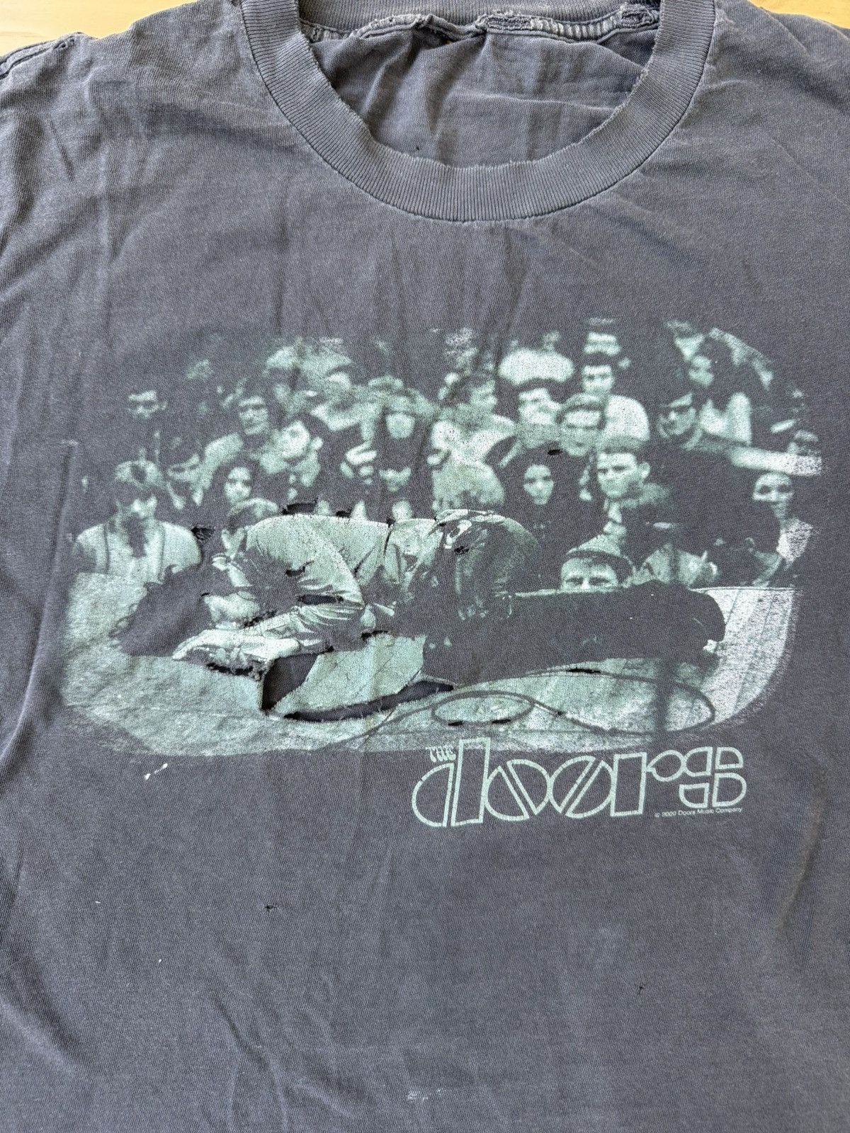 Japanese Brand Vintage distressed The Doors tee Size US XL / EU 56 / 4 - 2 Thumbnail