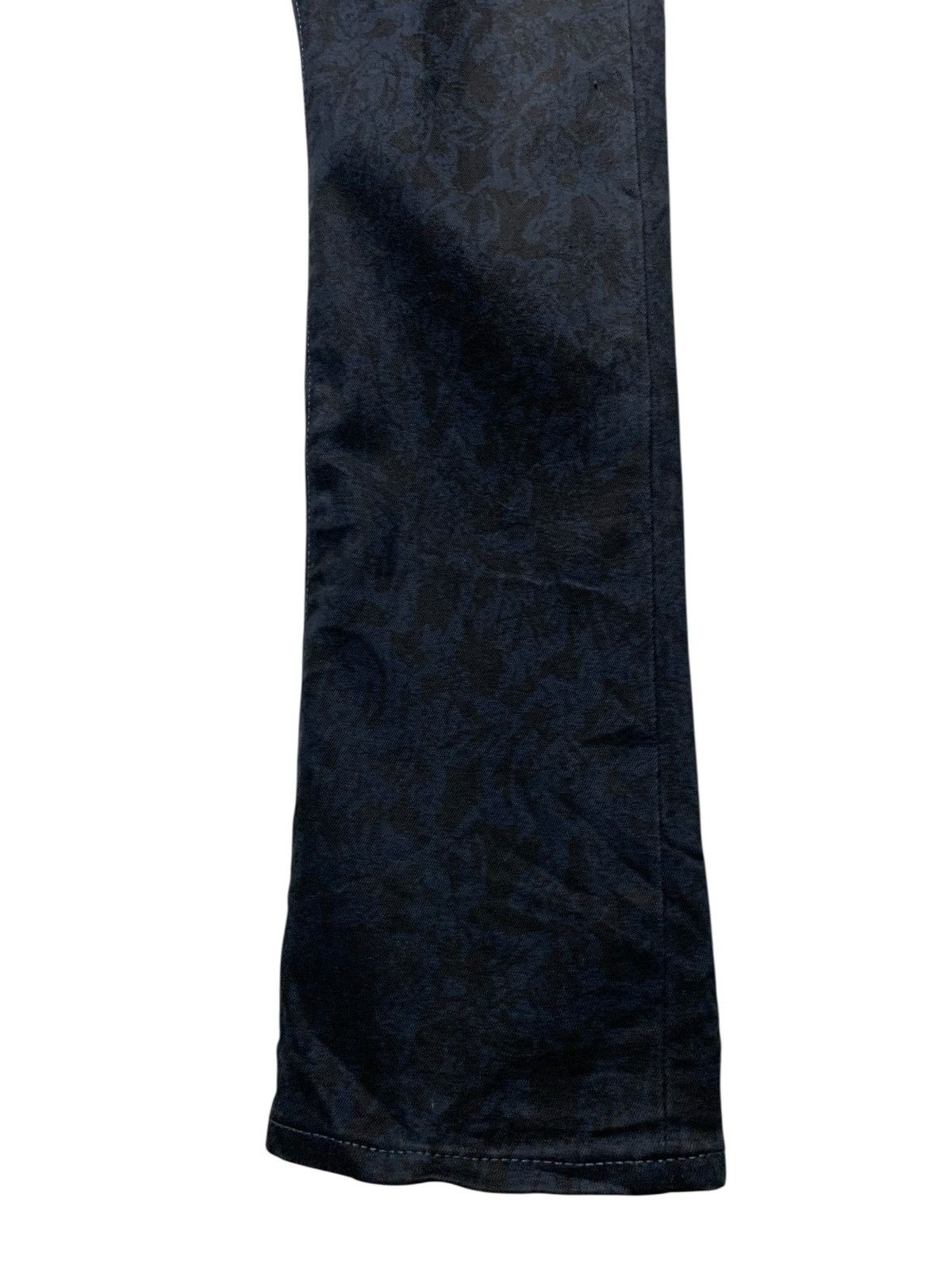 Katharine Hamnett London 1990s Hamnett abstract print skinny denim Size US 29 - 7 Thumbnail