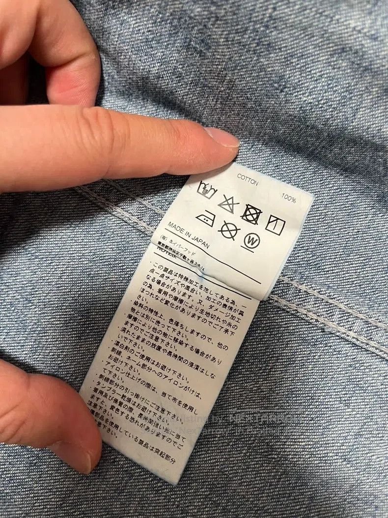 Neighborhood Neighborhood Shirt, Denim Shirt Size US M / EU 48-50 / 2 - 7 Thumbnail