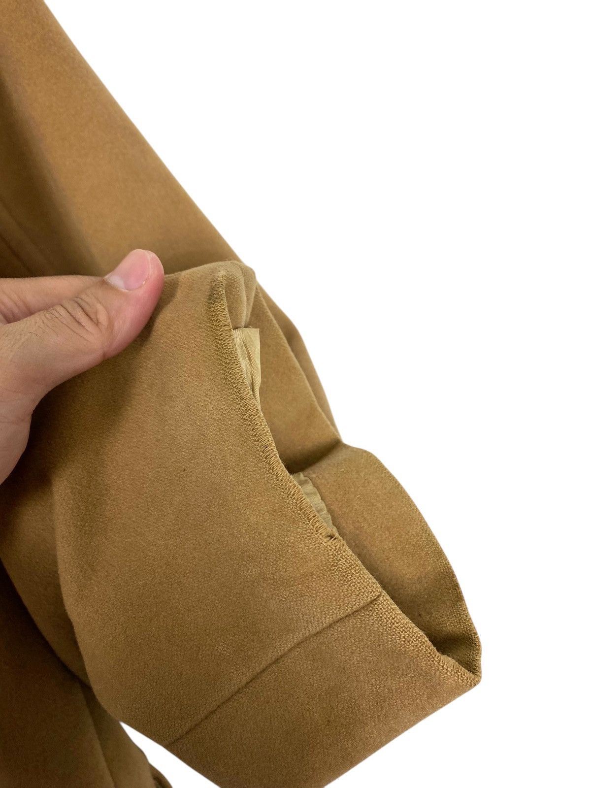 Burberry Rare‼️Vintage Burberrys’ Novacheck Wool Coat Size L / US 10 / IT 46 - 13 Thumbnail
