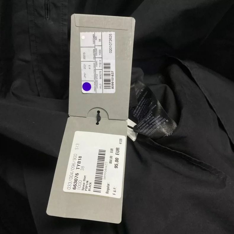 Balenciaga Balenciaga Long sleeve shirt with black NASA embroidered l Size XS / US 0-2 / IT 36-38 - 9 Thumbnail