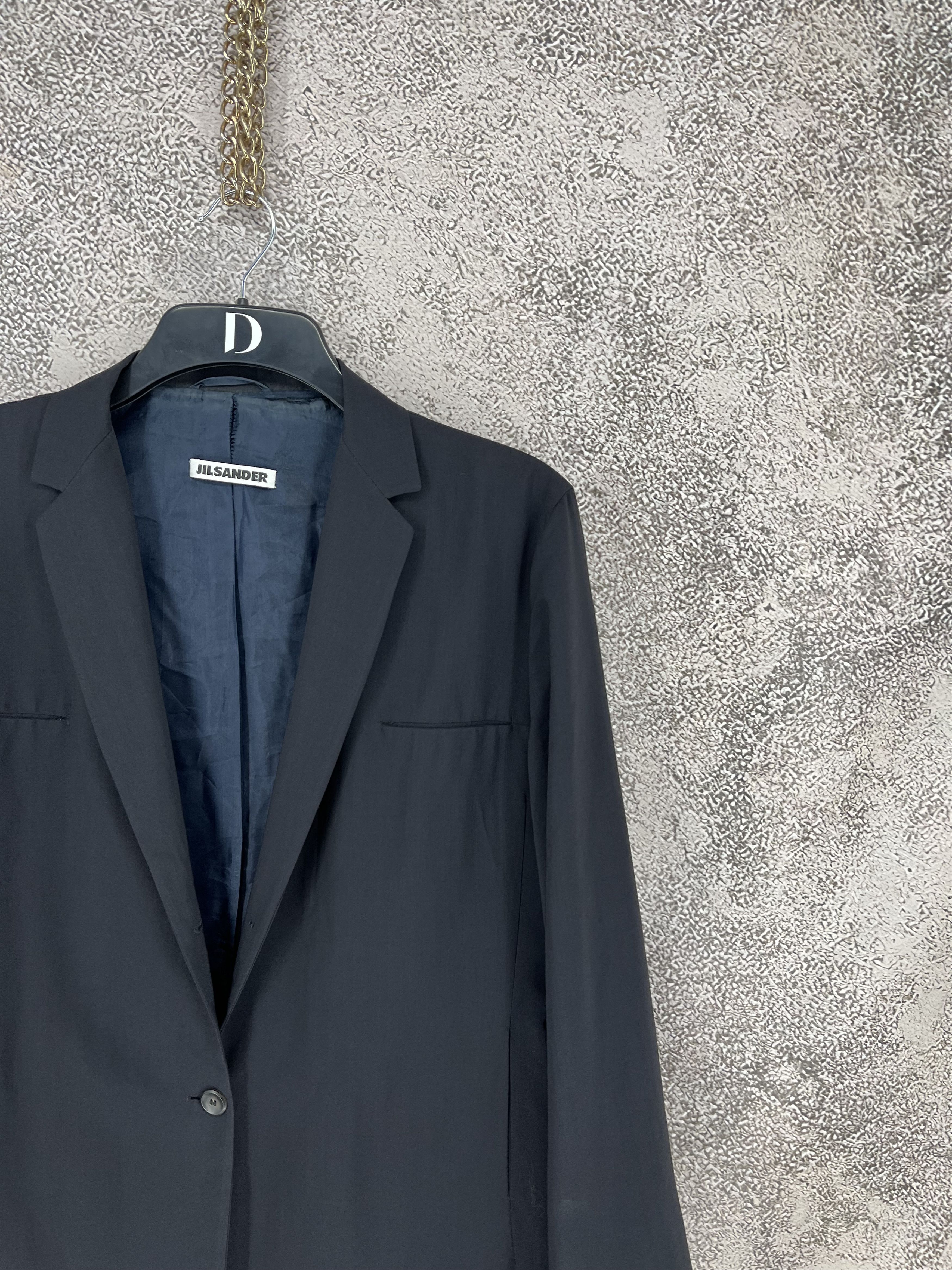 Jil Sander Jil Sander Wool Blazer Jacket Size 44 Minimalist Black Size S / US 4 / IT 40 - 5 Thumbnail