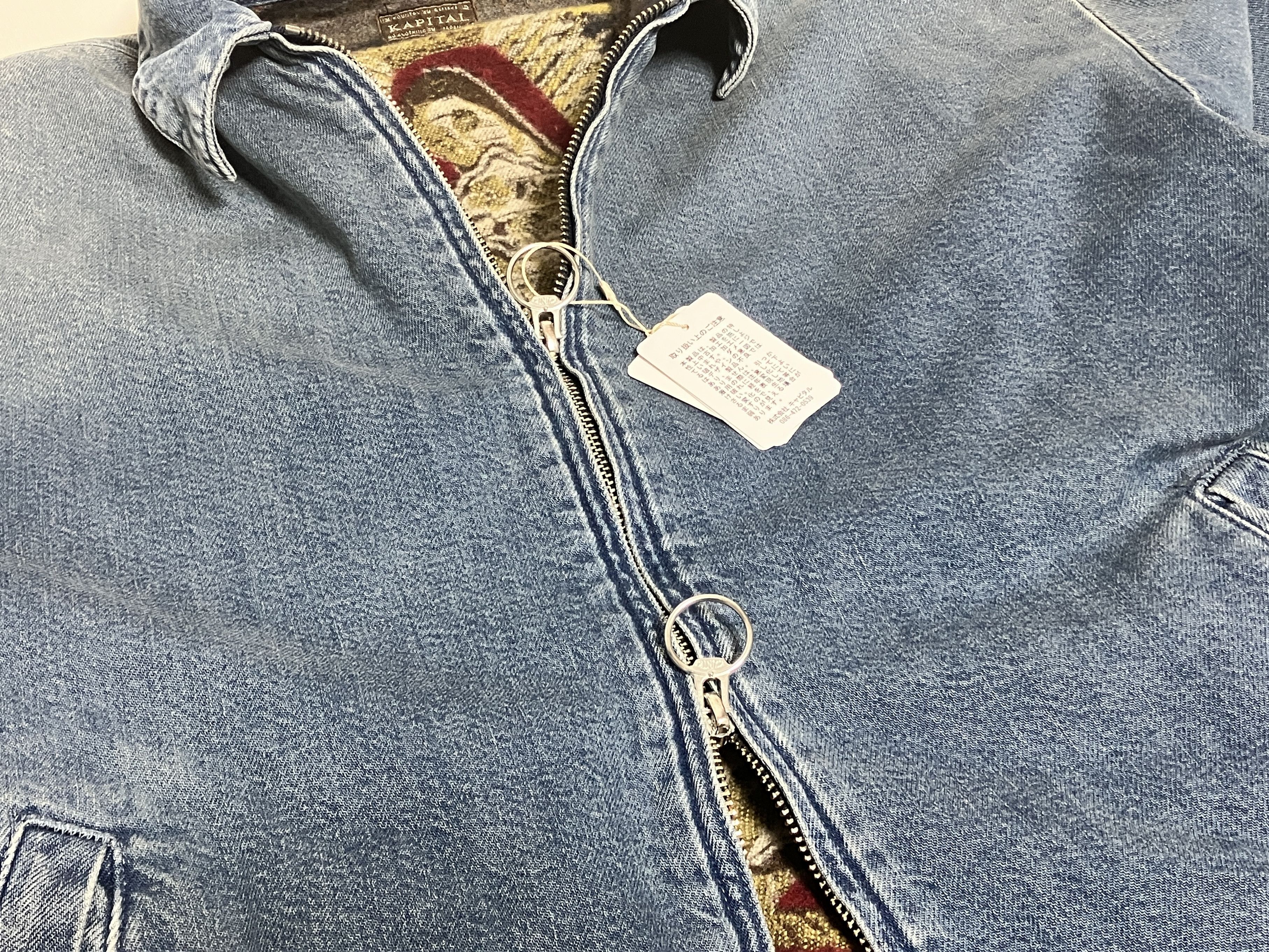 Kapital kapital 11.5oz denim lining Drizzler Jacket Virgin Maria 4 Size US XL / EU 56 / 4 - 8 Thumbnail