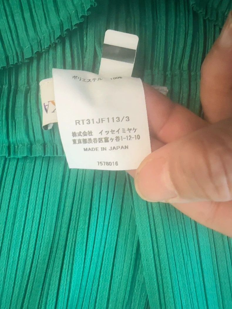 Issey Miyake Issey Miyake size:3 Green pleated pants Size 42" / US 20 - 2 Thumbnail