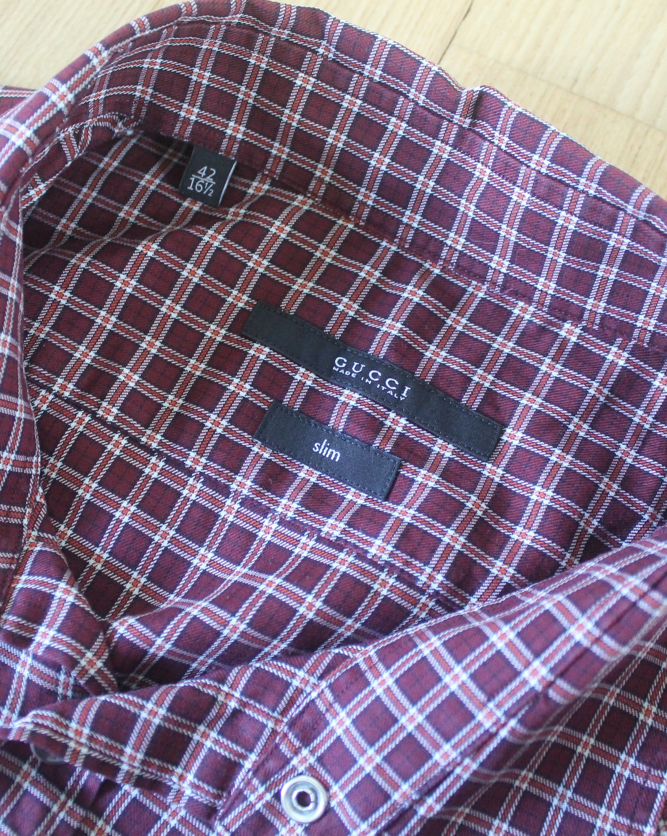 Gucci Checked Shirt