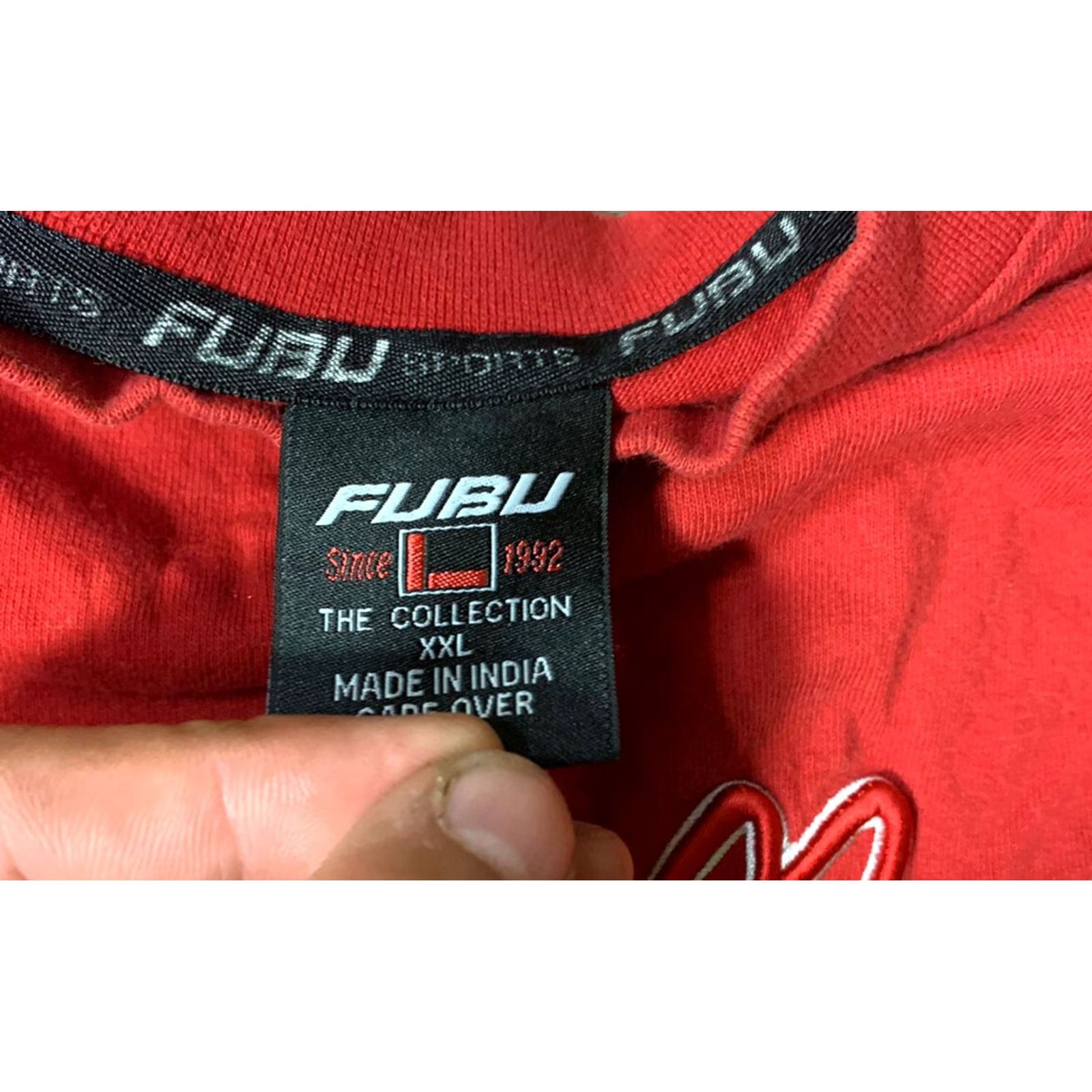 Fubu VINTAGE FUBU Embroidered T Shirt Men's 2XL Red Size US XXL / EU 58 / 5 - 3 Thumbnail