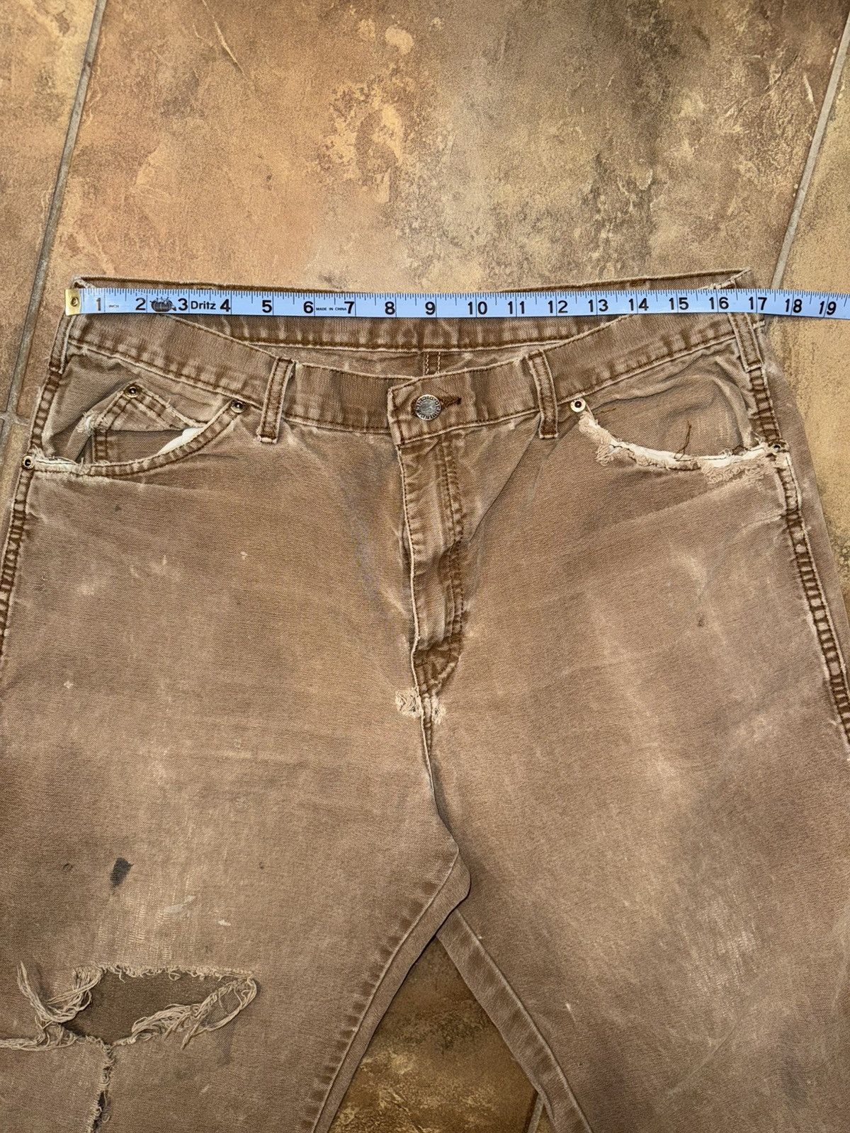 Dickies Vintage Distressed Dickies Work Pants Size US 34 / EU 50 - 5 Thumbnail