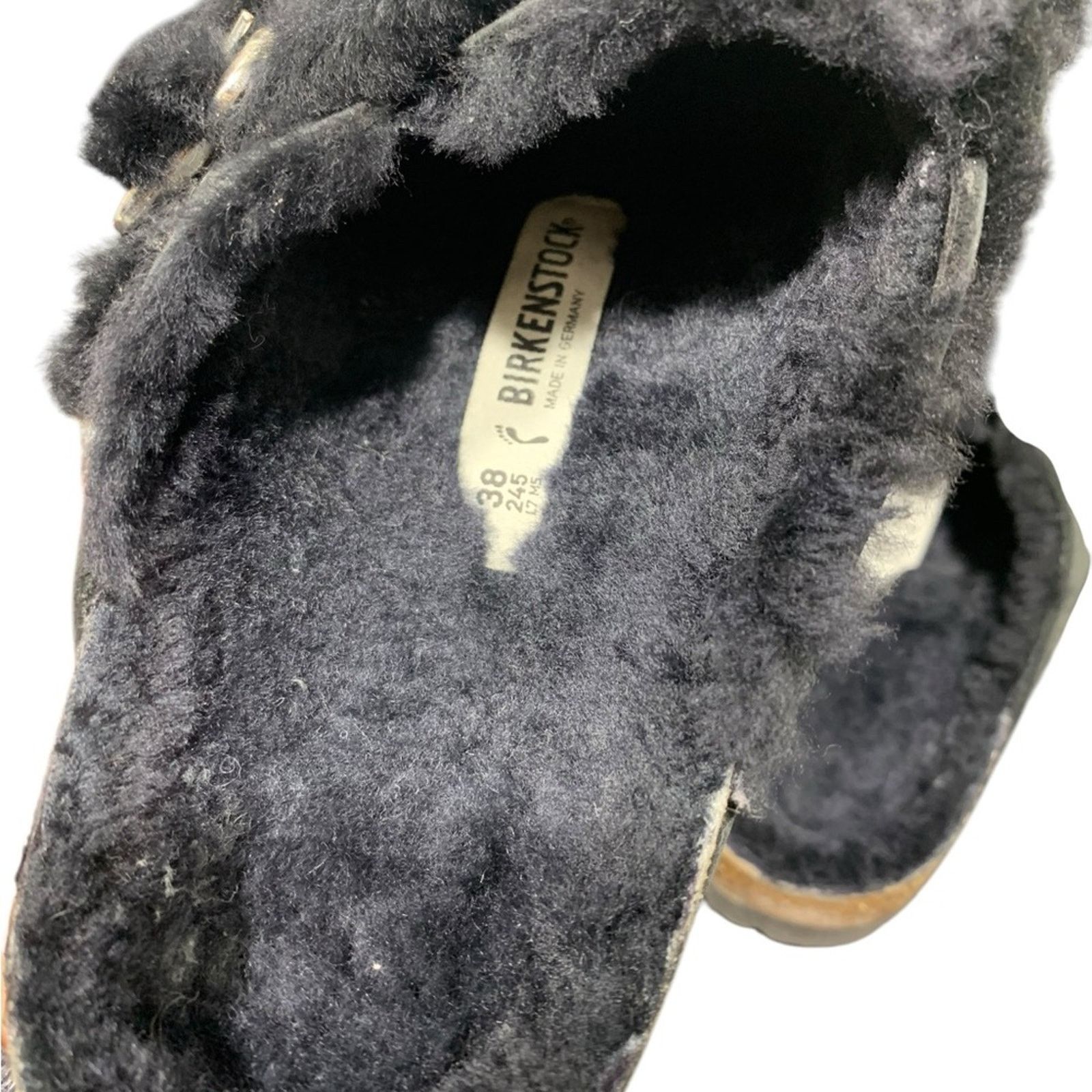 Birkenstock Birkenstock Boston Genuine Shearling lined sz 38 n L7 M 5 Size US 7 / IT 37 - 4 Thumbnail