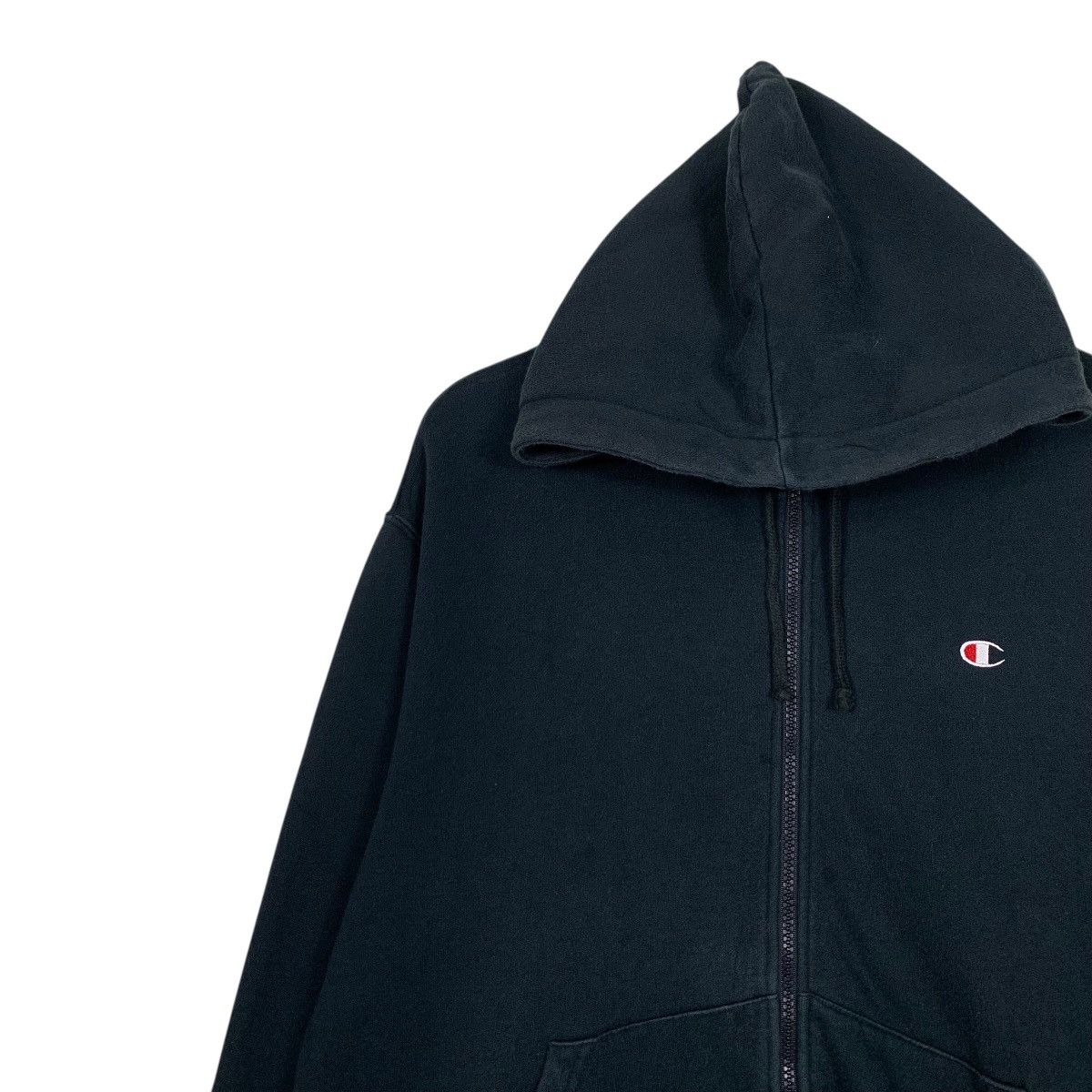 Champion CHAMPION Navy Blue Zipper Hoodie Sweatshirt #3615-C165 Size US M / EU 48-50 / 2 - 3 Thumbnail