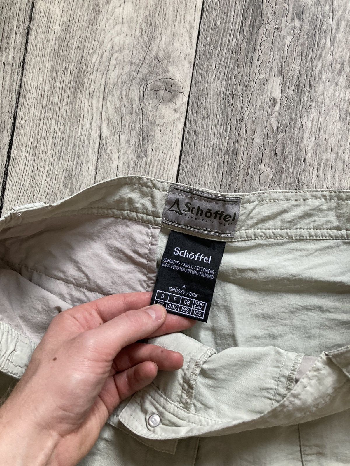 Vintage Vintage schoffel cargo trekking windpants M y2k gorpcore Size US 32 / EU 48 - 8 Thumbnail