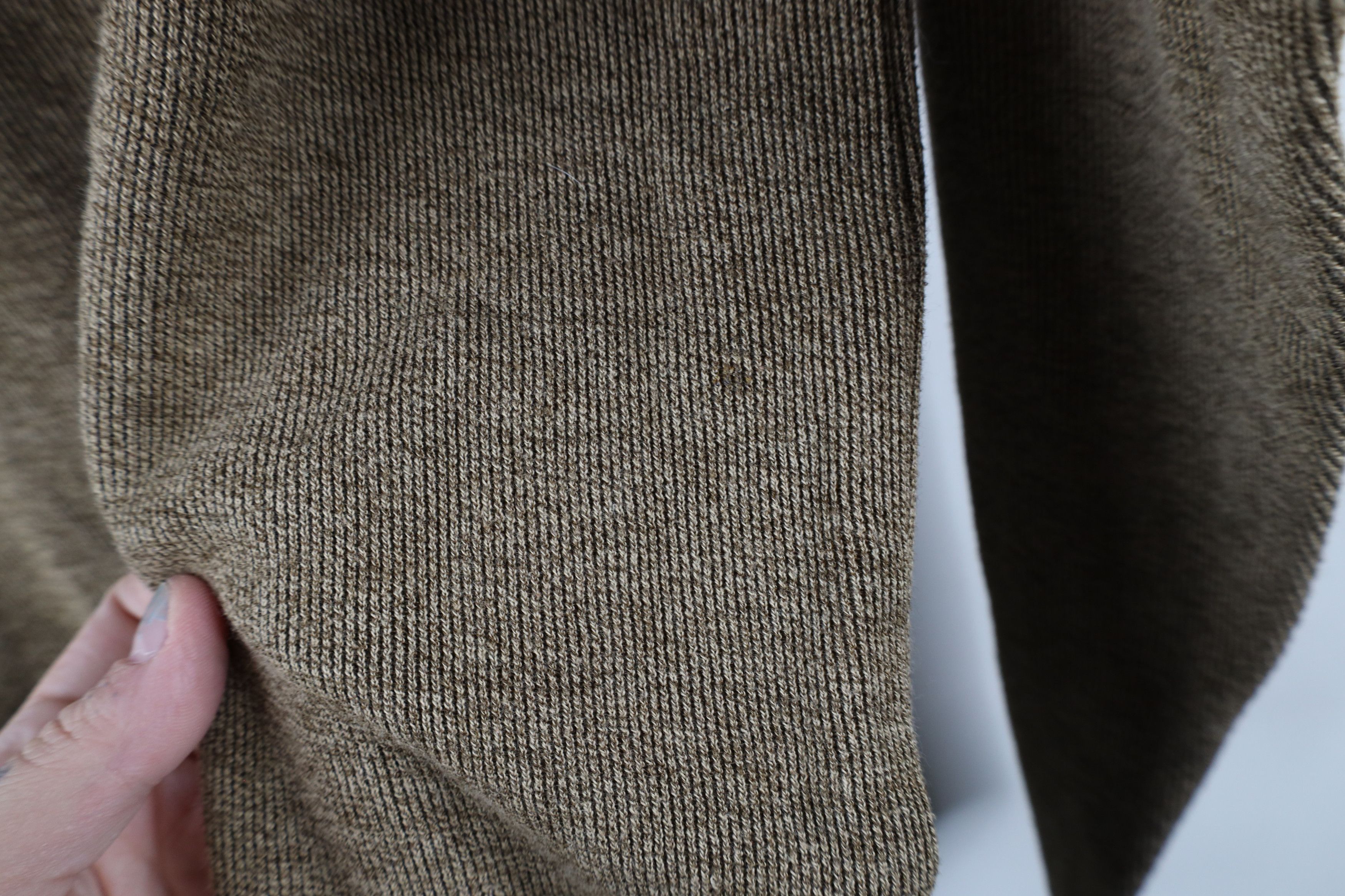Vintage Vintage 90s Streetwear Ribbed Knit Long Sleeve T-Shirt Size US M / EU 48-50 / 2 - 10 Thumbnail