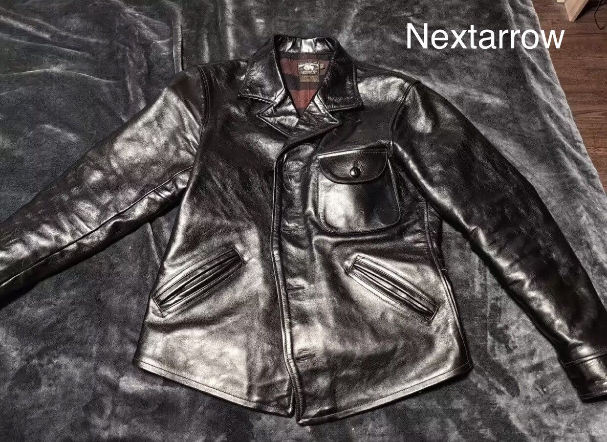 Freewheelers Freewheelers classic four cornered leather jacket Size US XXS / EU 40 - 2 Thumbnail