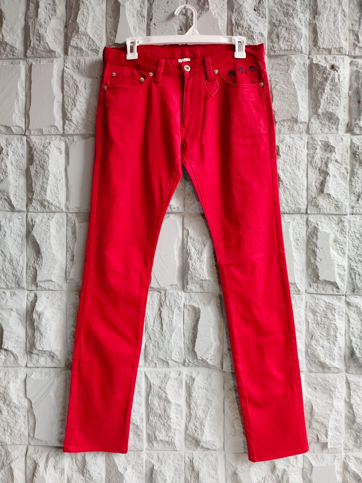 Seditionaries × Vintage 💥Sexy Dynamite London Skull Embroidered Seditionaries Pants Size US 30 / EU 46 - 1 Thumbnail