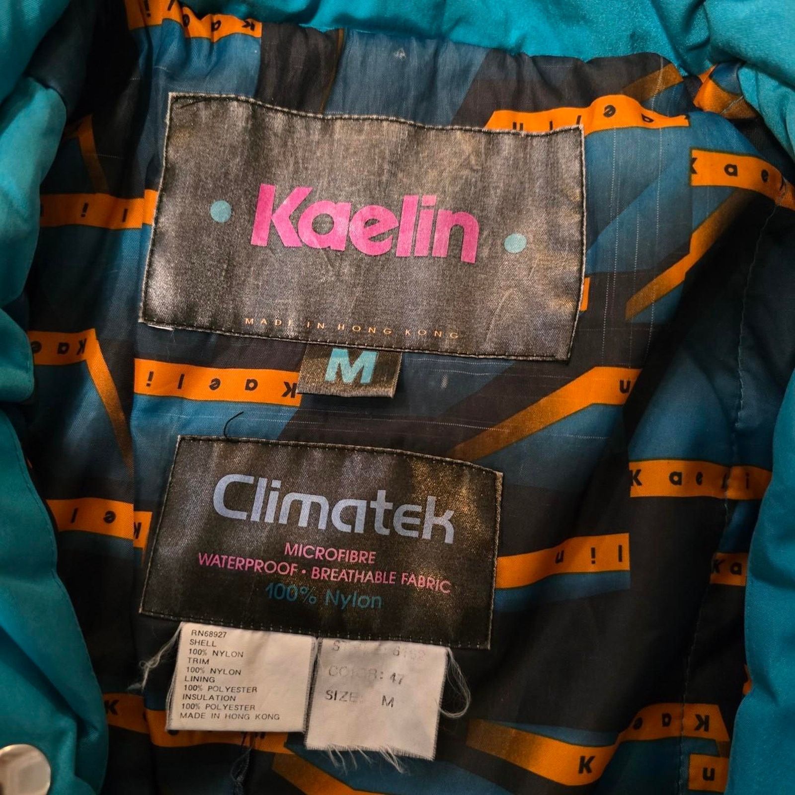 Other Vintage 1980s kaelin climatek jacket Size M / US 6-8 / IT 42-44 - 7 Thumbnail