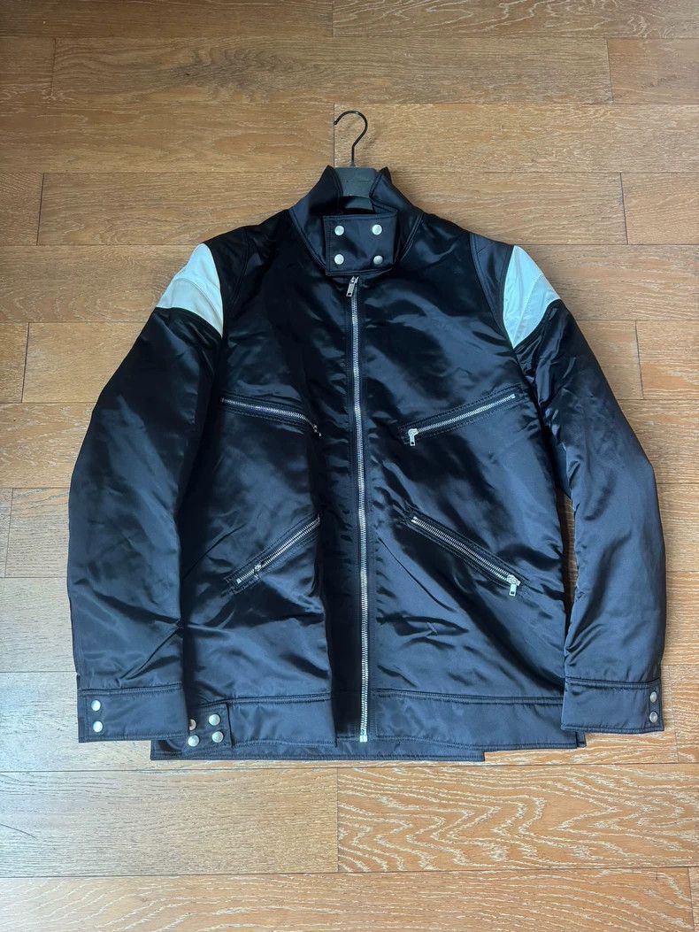 Rick Owens Black Sample Biker Jacket-2506
